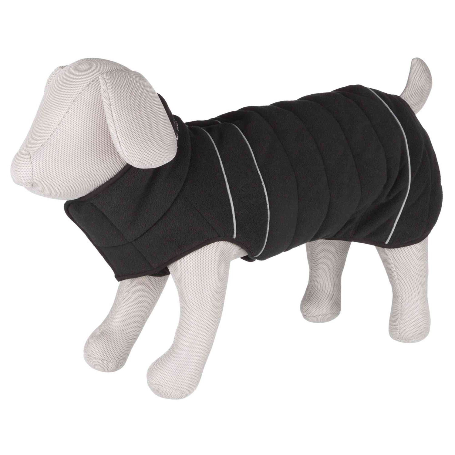 Abrigo King of Dogs, XS, 25 cm, Negro