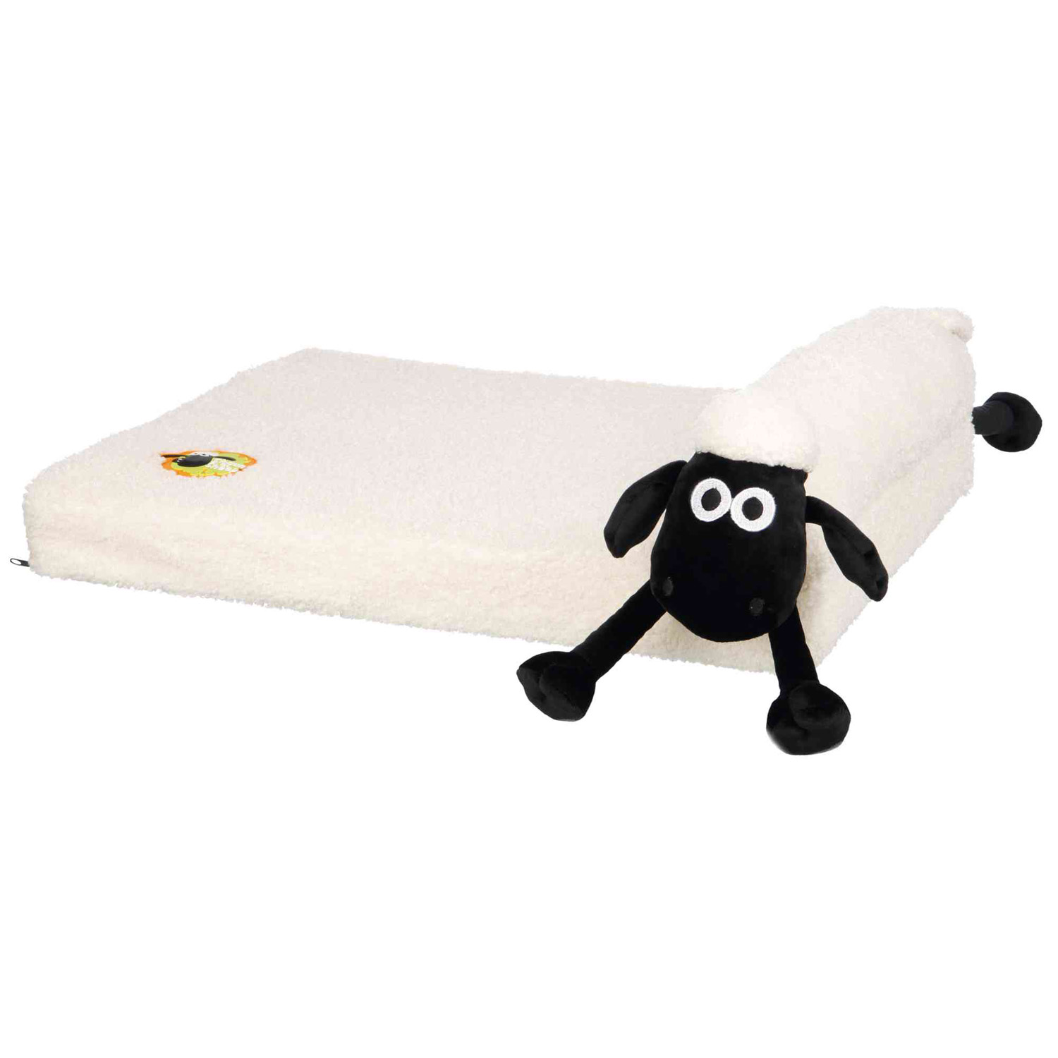 Sofá Shaun, La Oveja Shaun, 60 × 40 cm, Crema