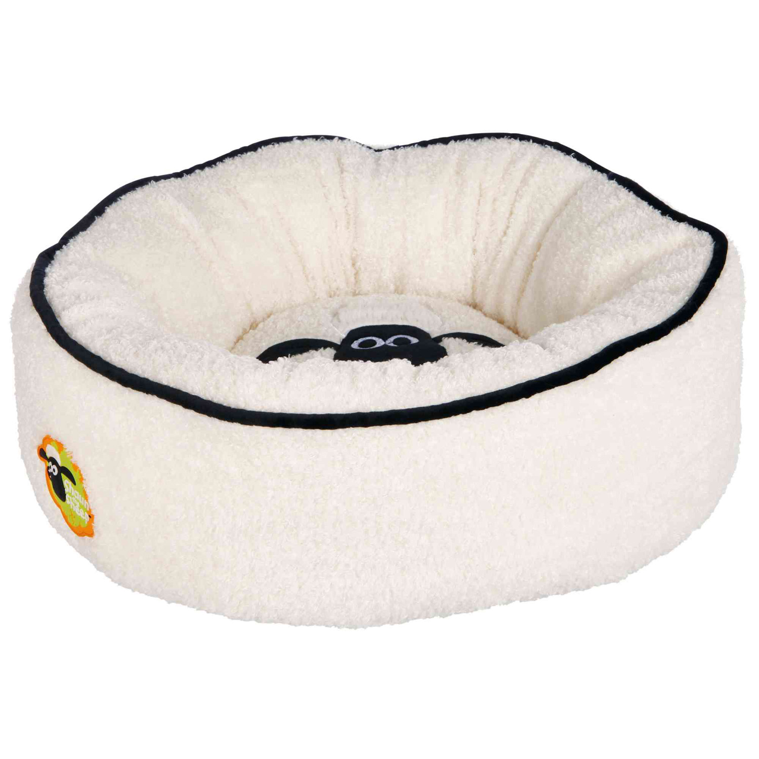 Cama Shaun, La Oveja Shaun, ø50 cm, Crema