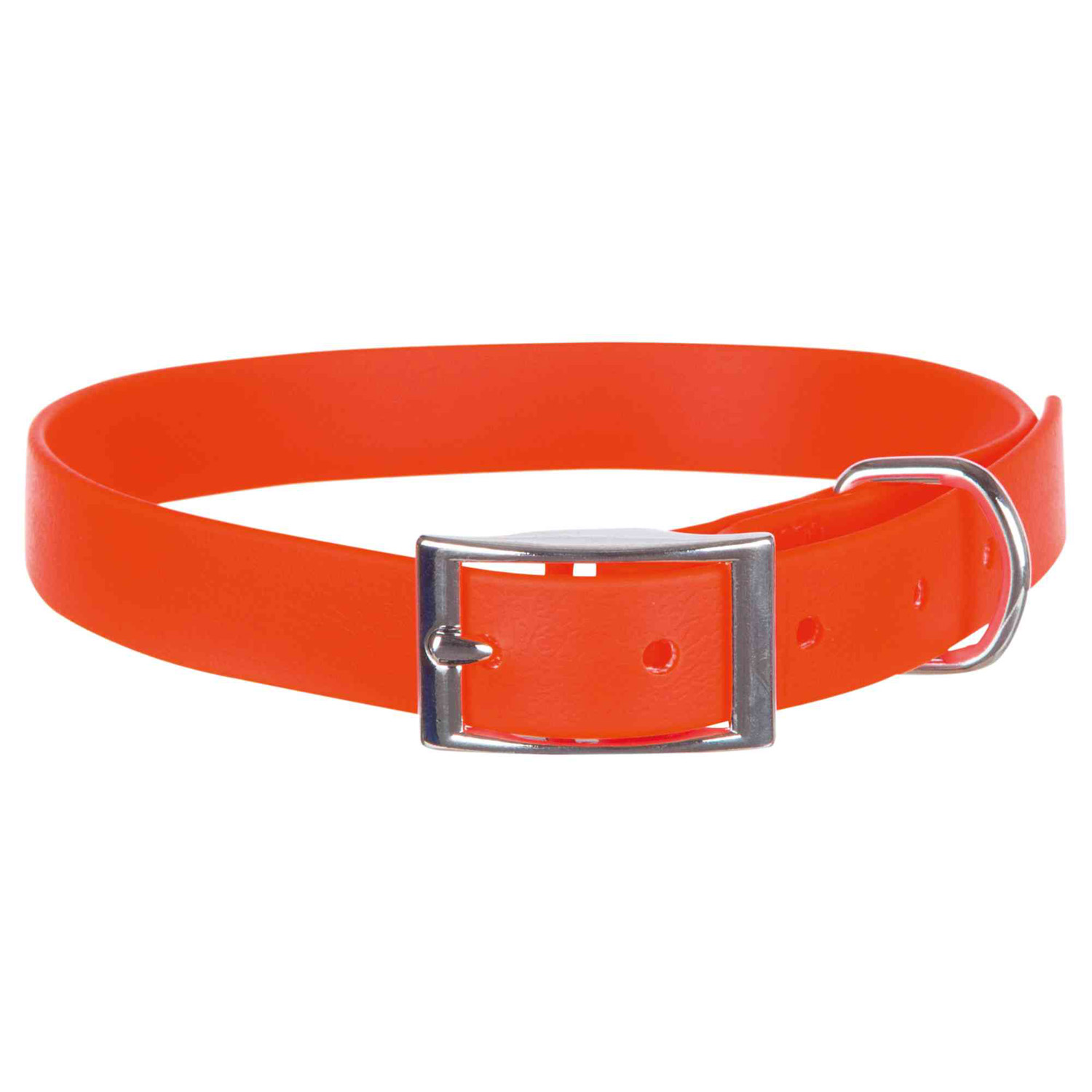 Collar Easy Life, S, 27-35 cm/17 mm, Naranja Neón