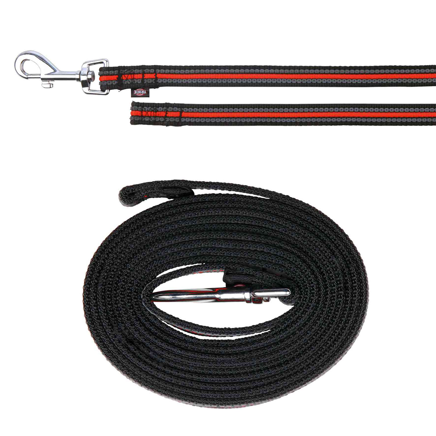 Correa de Rastreo Fusion, 3 m/17 mm, Negro-Naranjaa