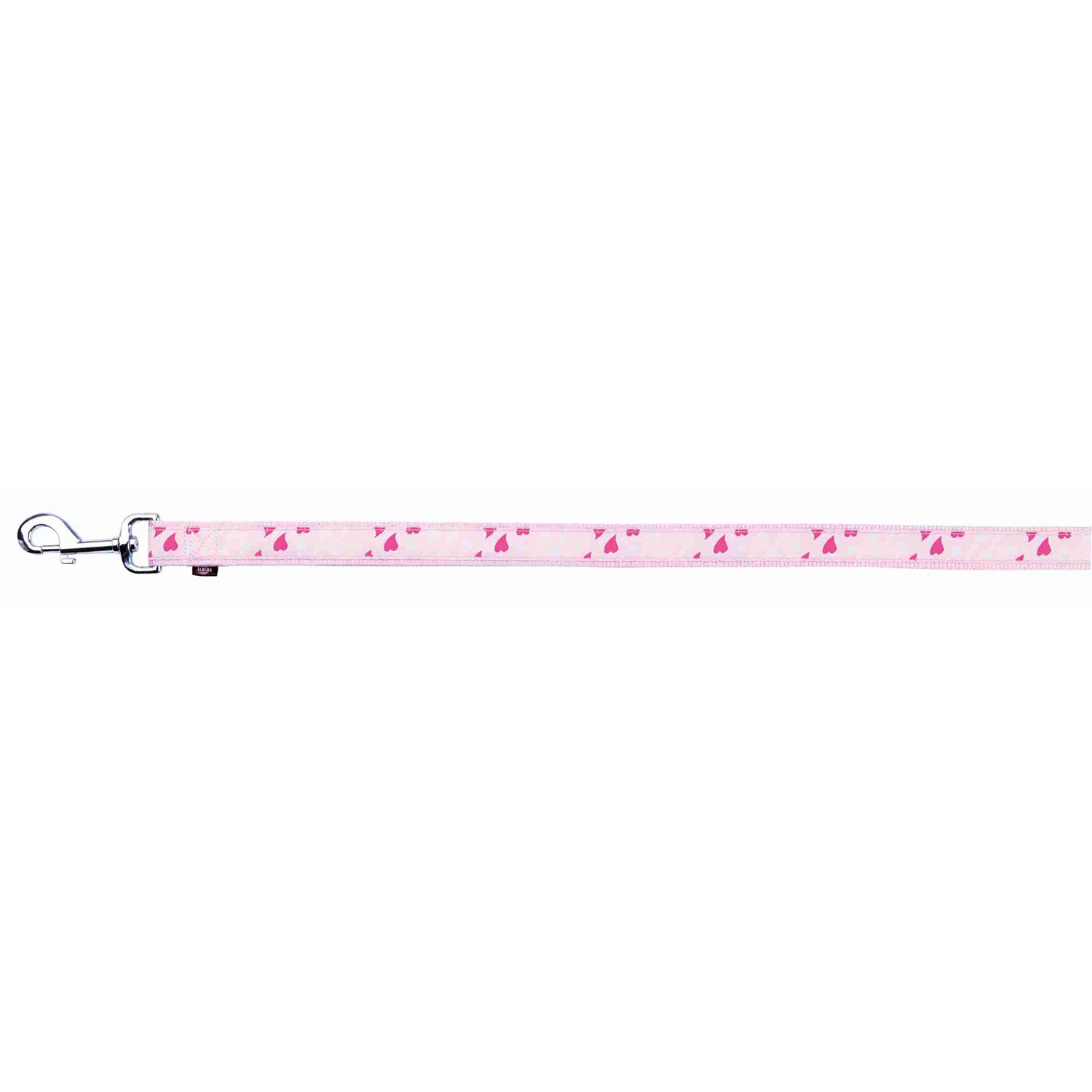 Correa Modern Art Rose Heart, XS, 1.20 m/10 mm, Rosa