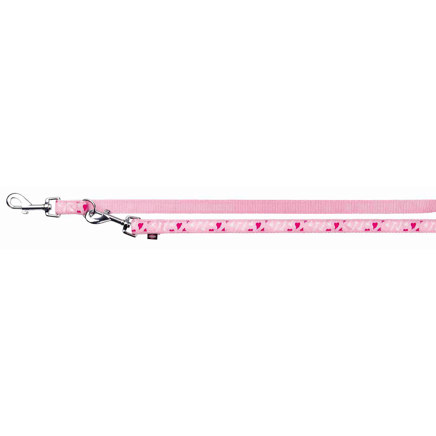 Ramal Modern Art Rose Heart, XS, 2.00 m/10 mm, Rosa