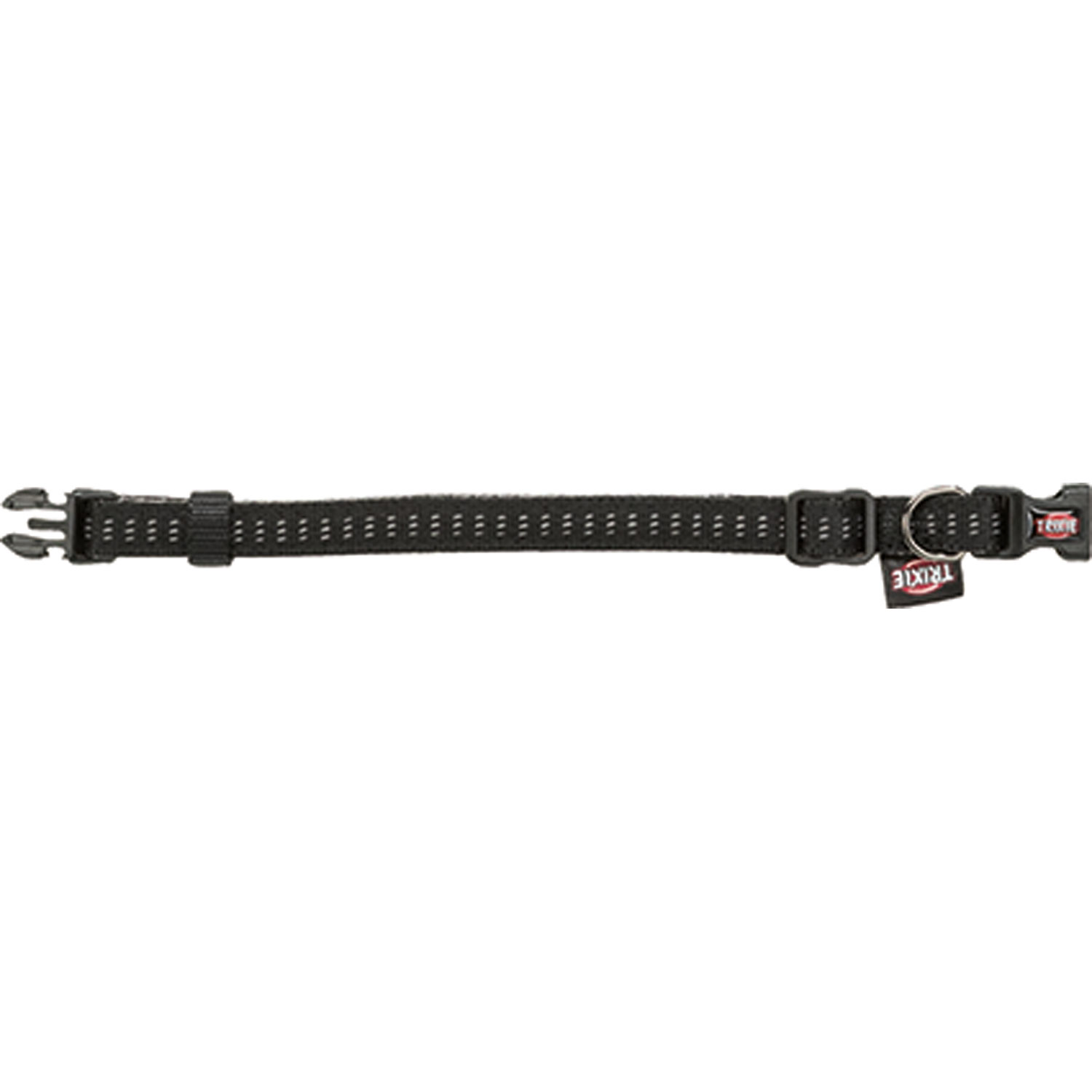 Collar Softline Elegance, XS: 20–30 cm/10 mm, Negro/Grafito