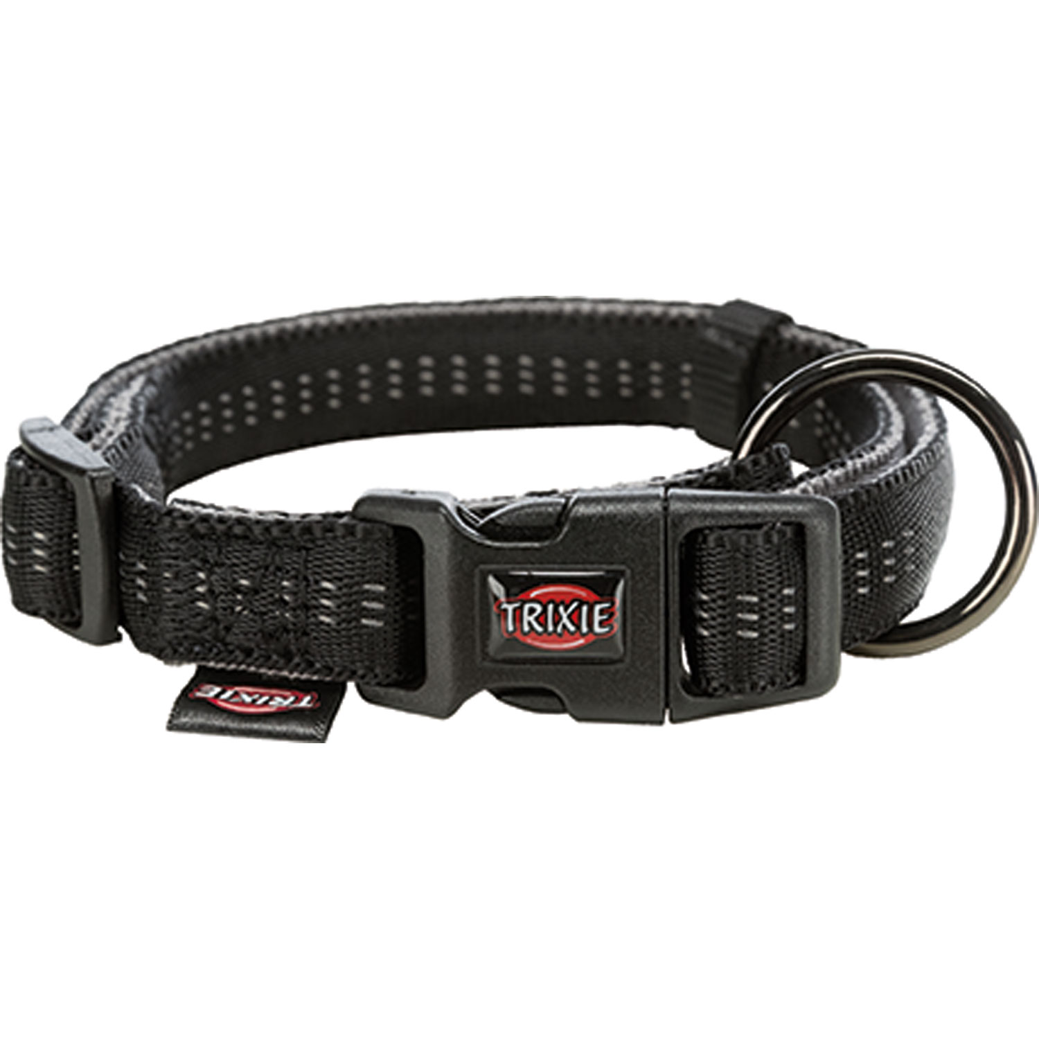 Collar Softline Elegance, XS: 20–30 cm/10 mm, Negro/Grafito