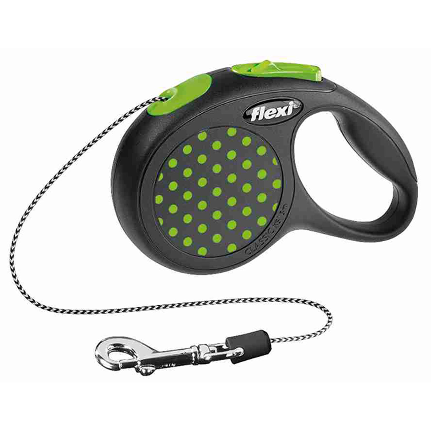 flexi DESIGN, Cuerda enrollable, XS, 3 m, Verde