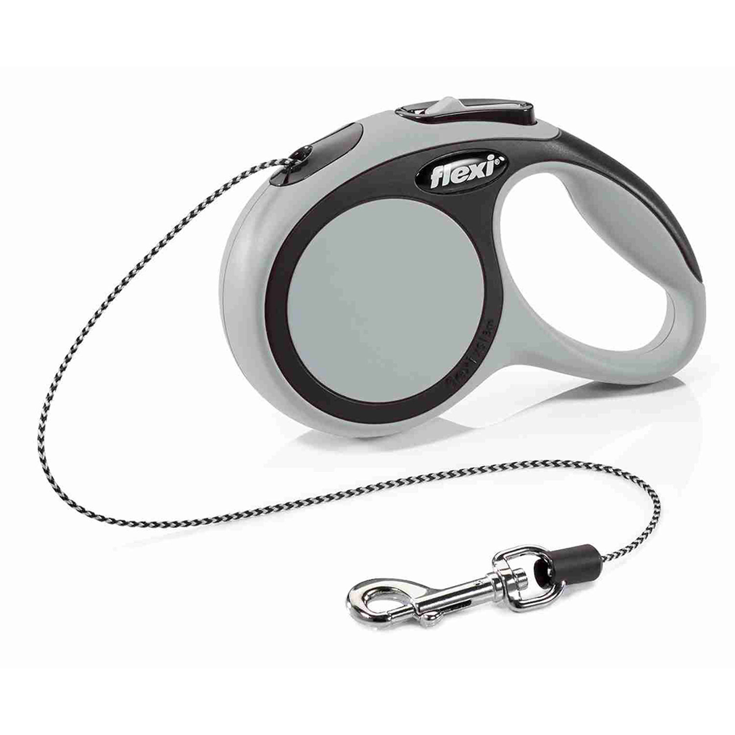 flexi New COMFORT, Cuerda enrollable, XS: 3 m, Gris