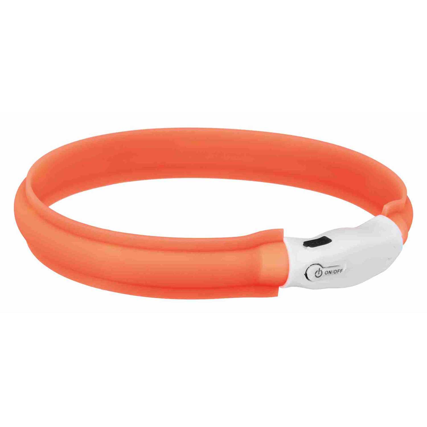 Banda con Luz USB, XS-S: 35 cm/30 mm, Naranja