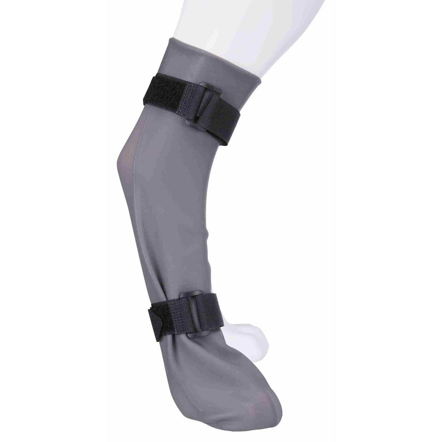 Calcetines Protectores, Silicona, S, 6 cm/30 cm, Gris