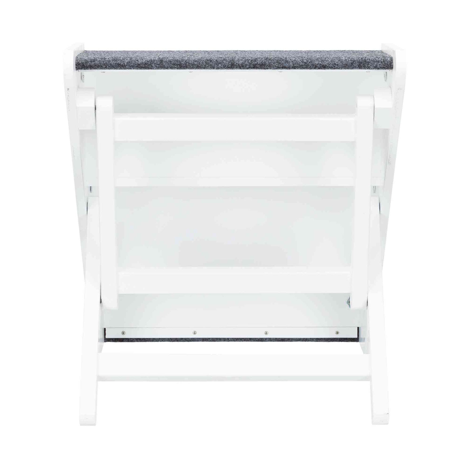 Escalera Pet, Altura Ajustable, 40 × 67 cm, Blanco