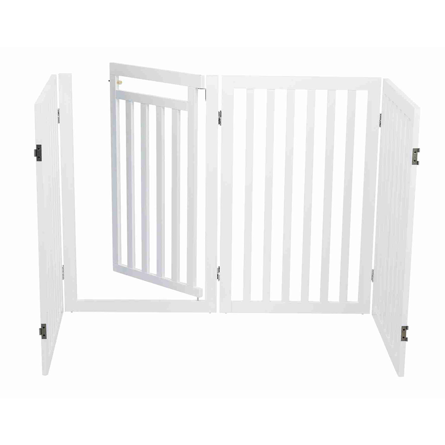 Barrera, Con Puerta, 60–160 × 81 cm, Blanco