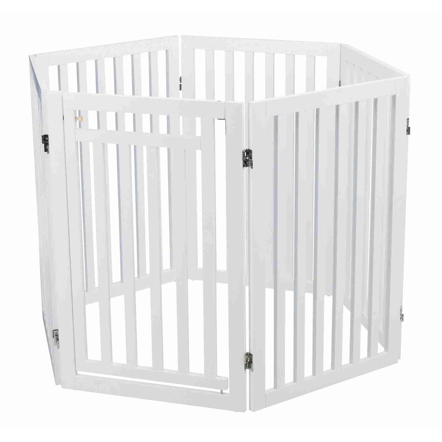 Barrera, Con Puerta, 60–160 × 81 cm, Blanco