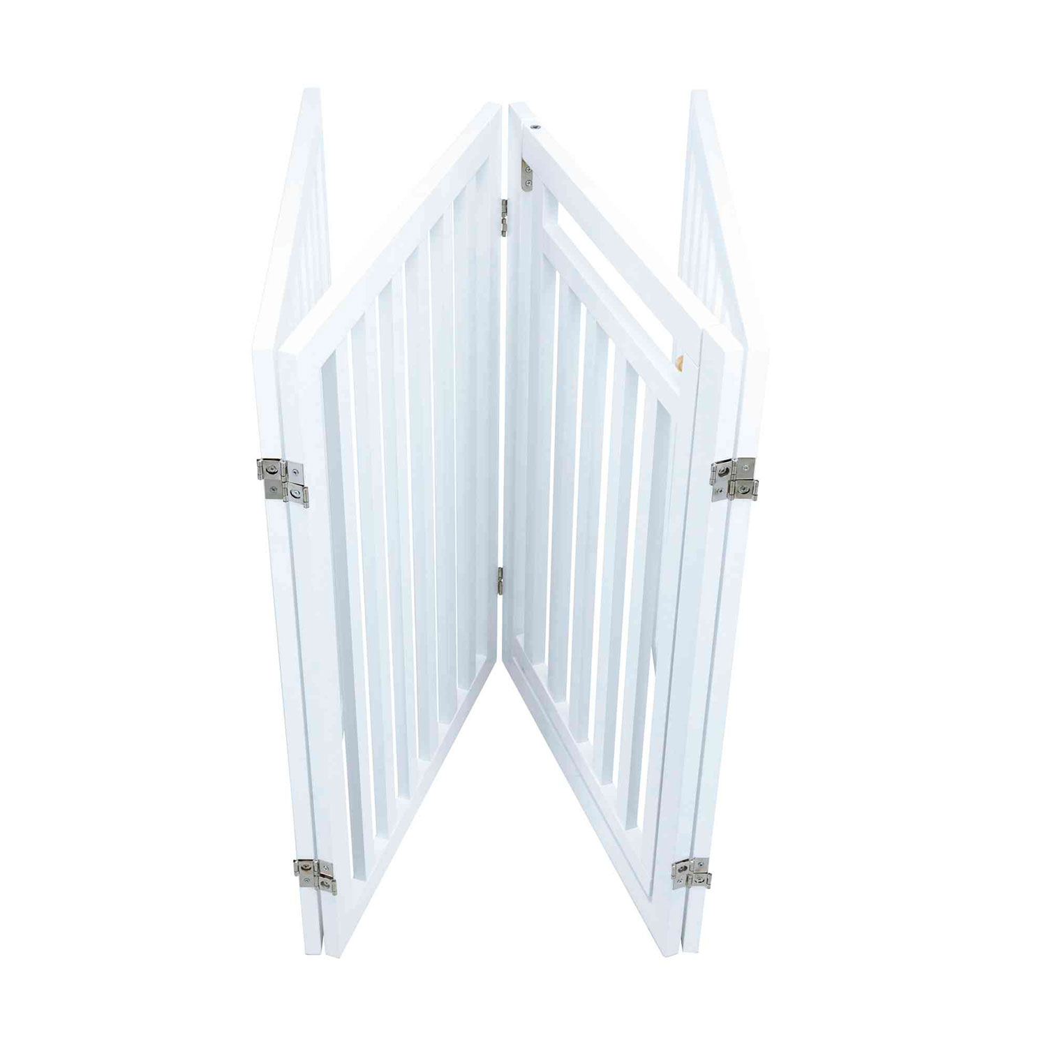 Barrera, Con Puerta, 60–160 × 81 cm, Blanco