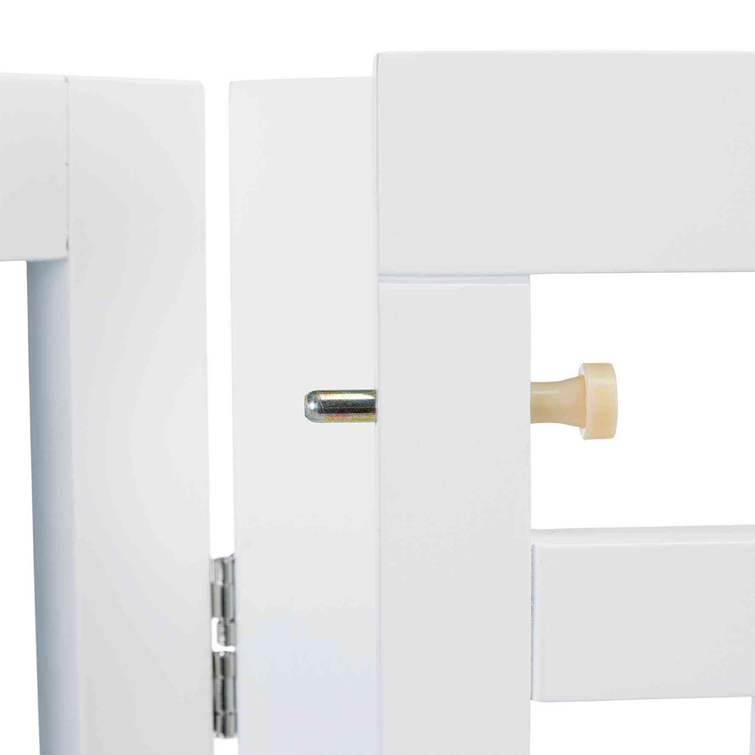 Barrera, Con Puerta, 60–160 × 81 cm, Blanco