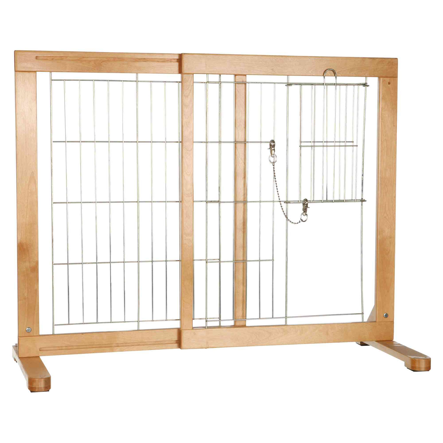 Barrera extensible perros, 61-103 × 75 × 40 cm, Haya