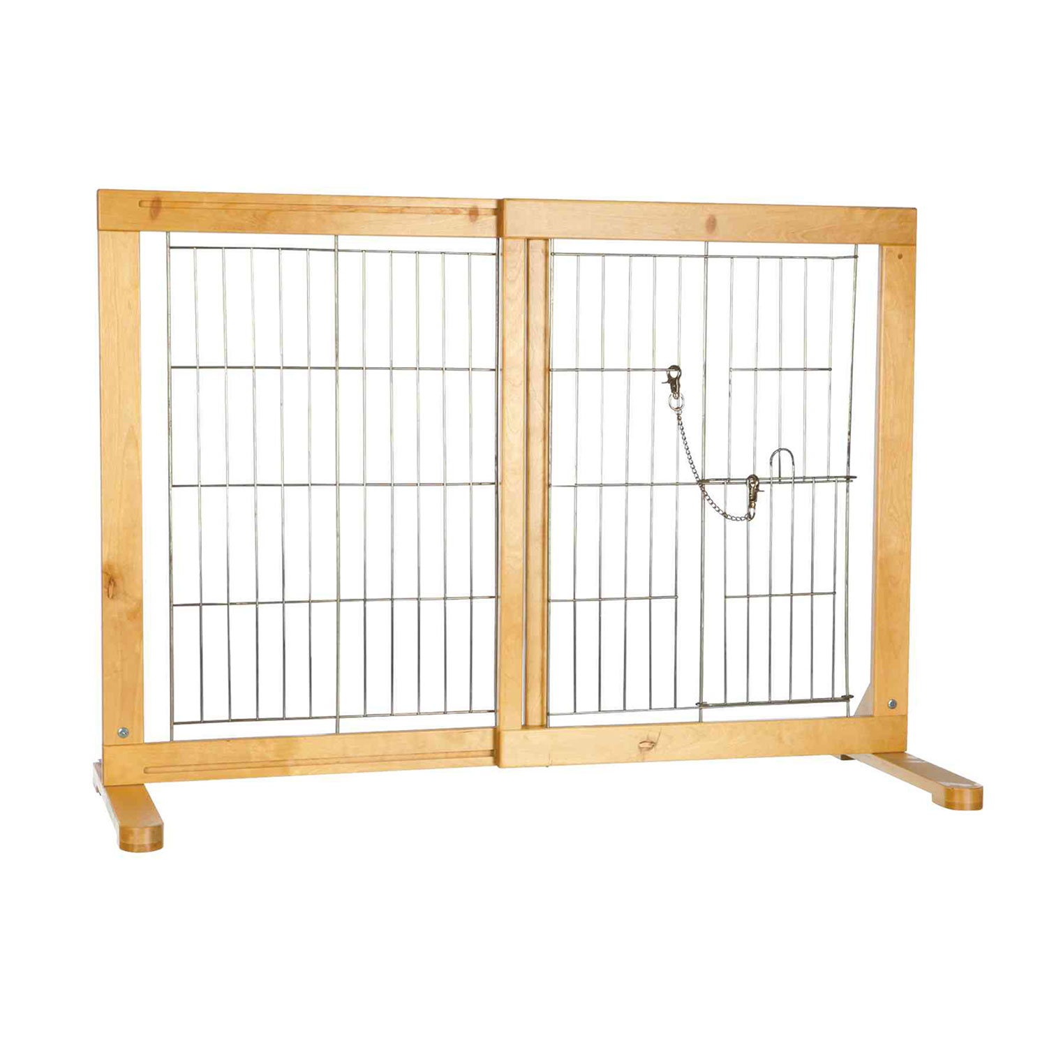 Barrera extensible perros, 61-103 × 75 × 40 cm, Haya