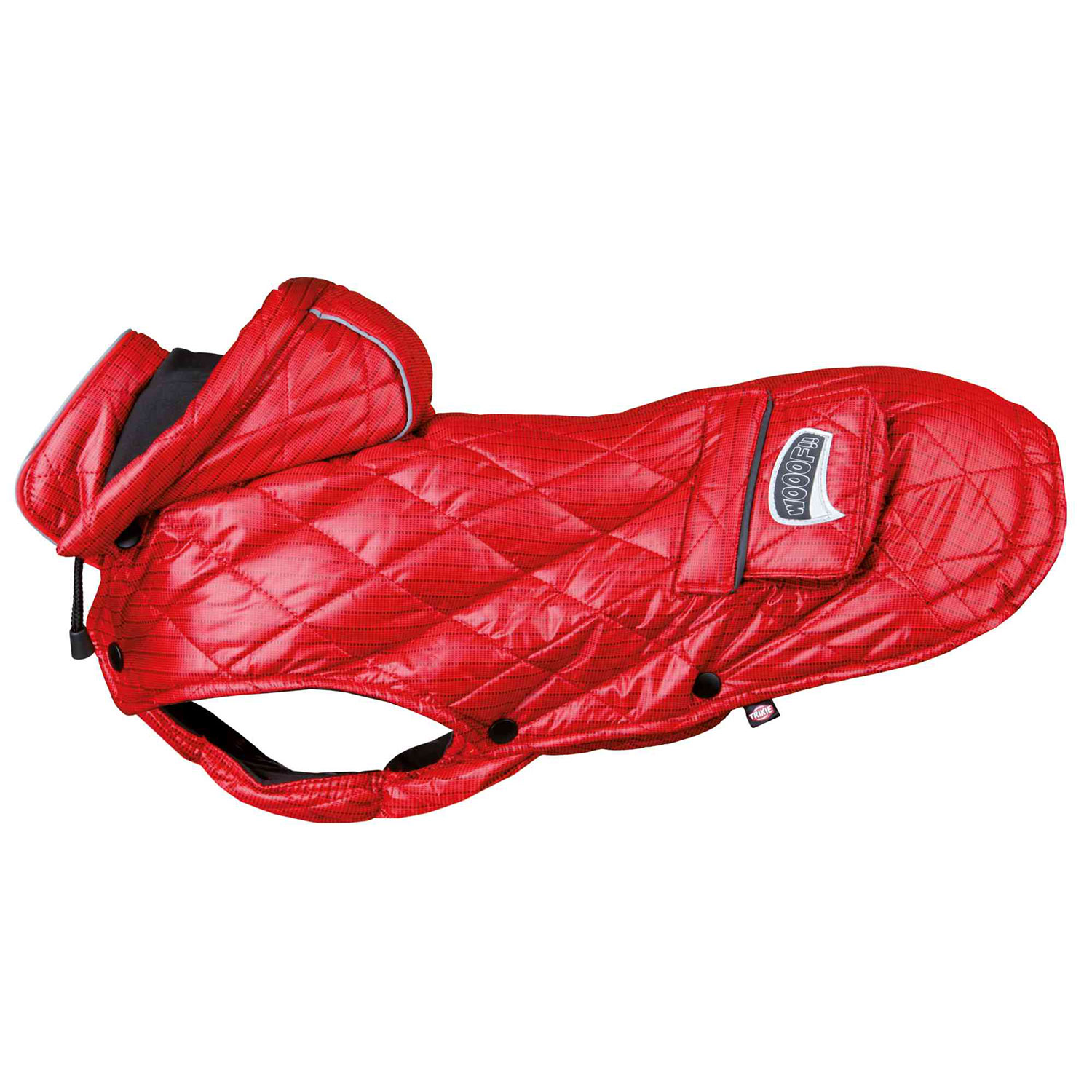 Abrigo Sila, XXS, 24 cm, Rojo