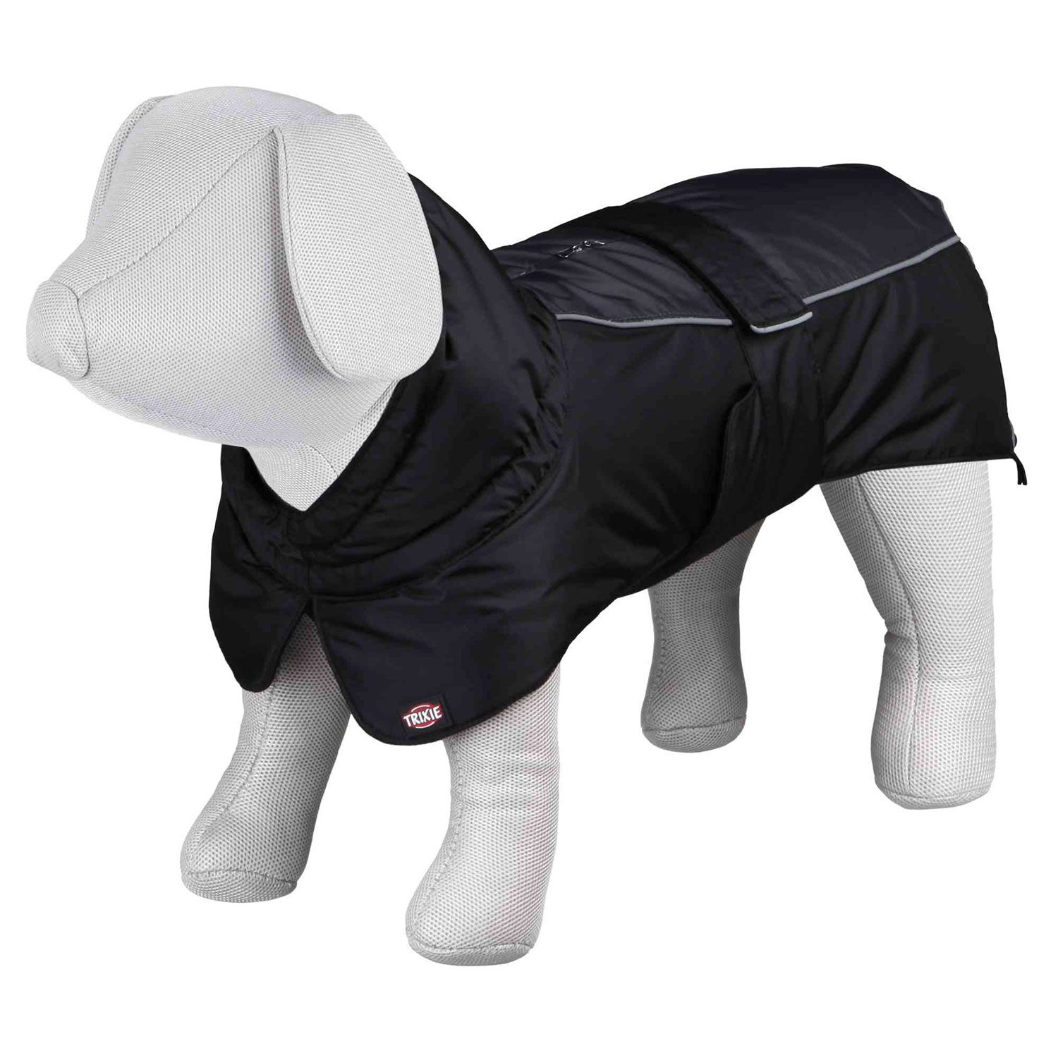 Abrigo Prime, XS, 30 cm, Negro-Gris