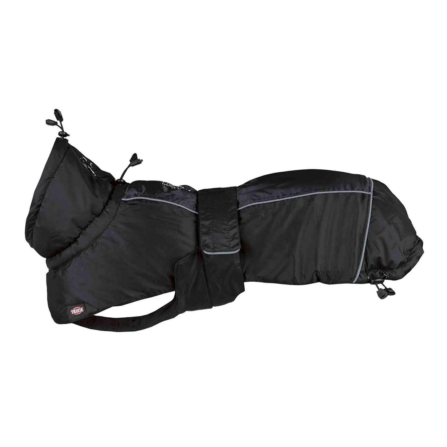 Abrigo Prime, XS, 30 cm, Negro-Gris