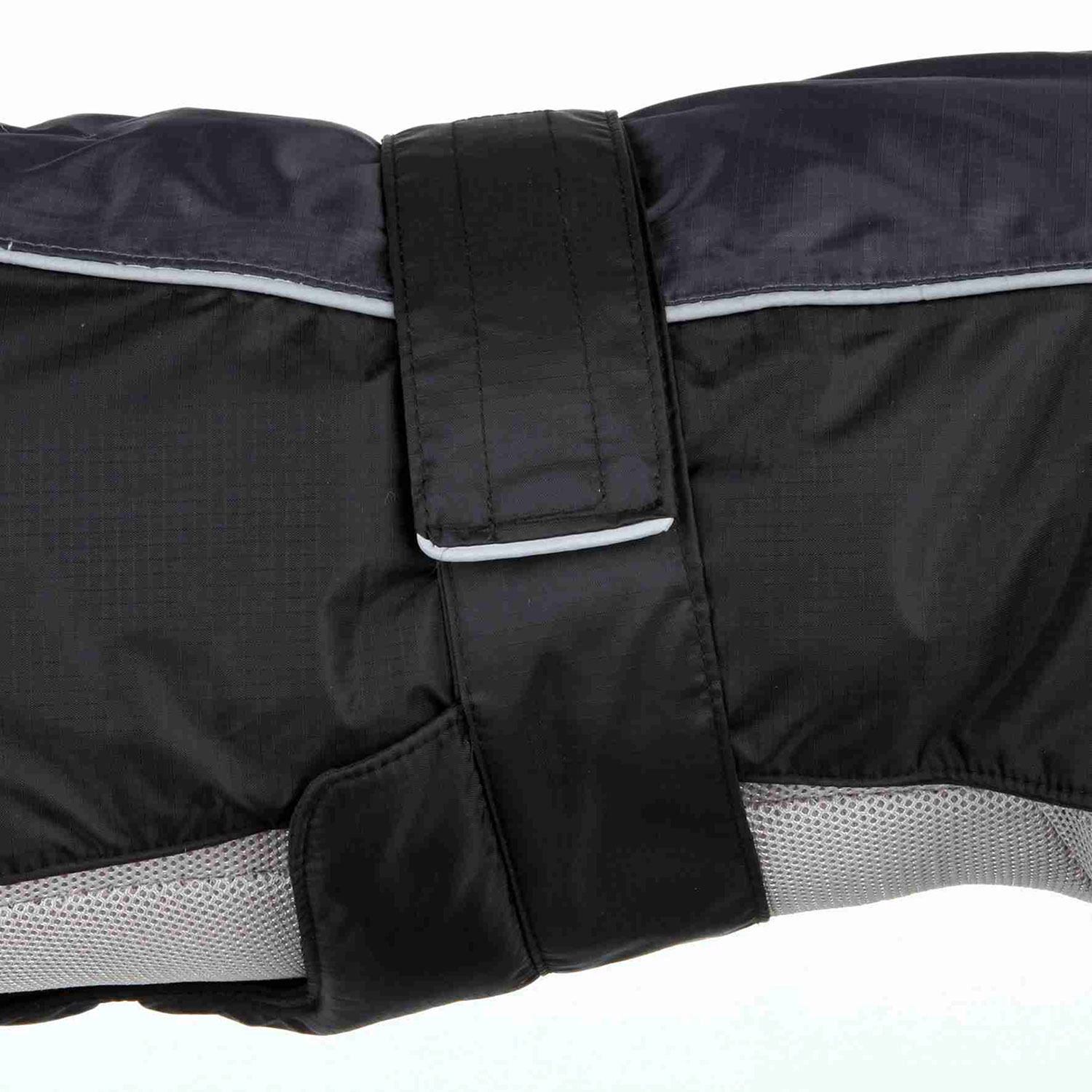 Abrigo Prime, XS, 30 cm, Negro-Gris