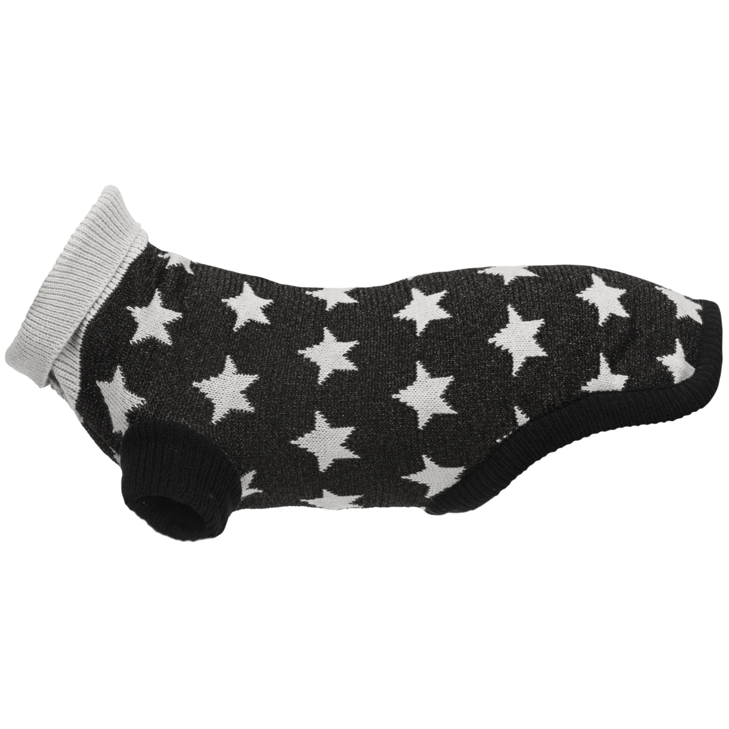 Jersey Stella Bay, XS: 24 cm: 28 cm, Negro-Gris