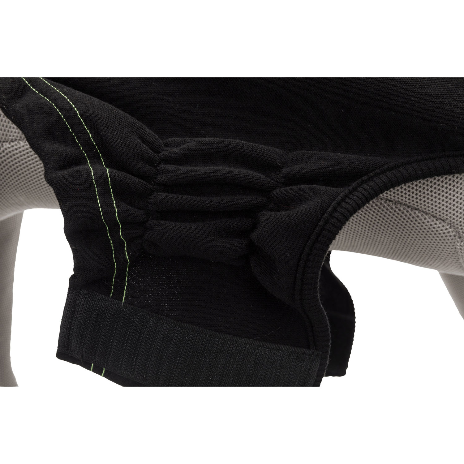 Jersey Hudson, XS: 30 cm: 40 cm, Negro-Gris