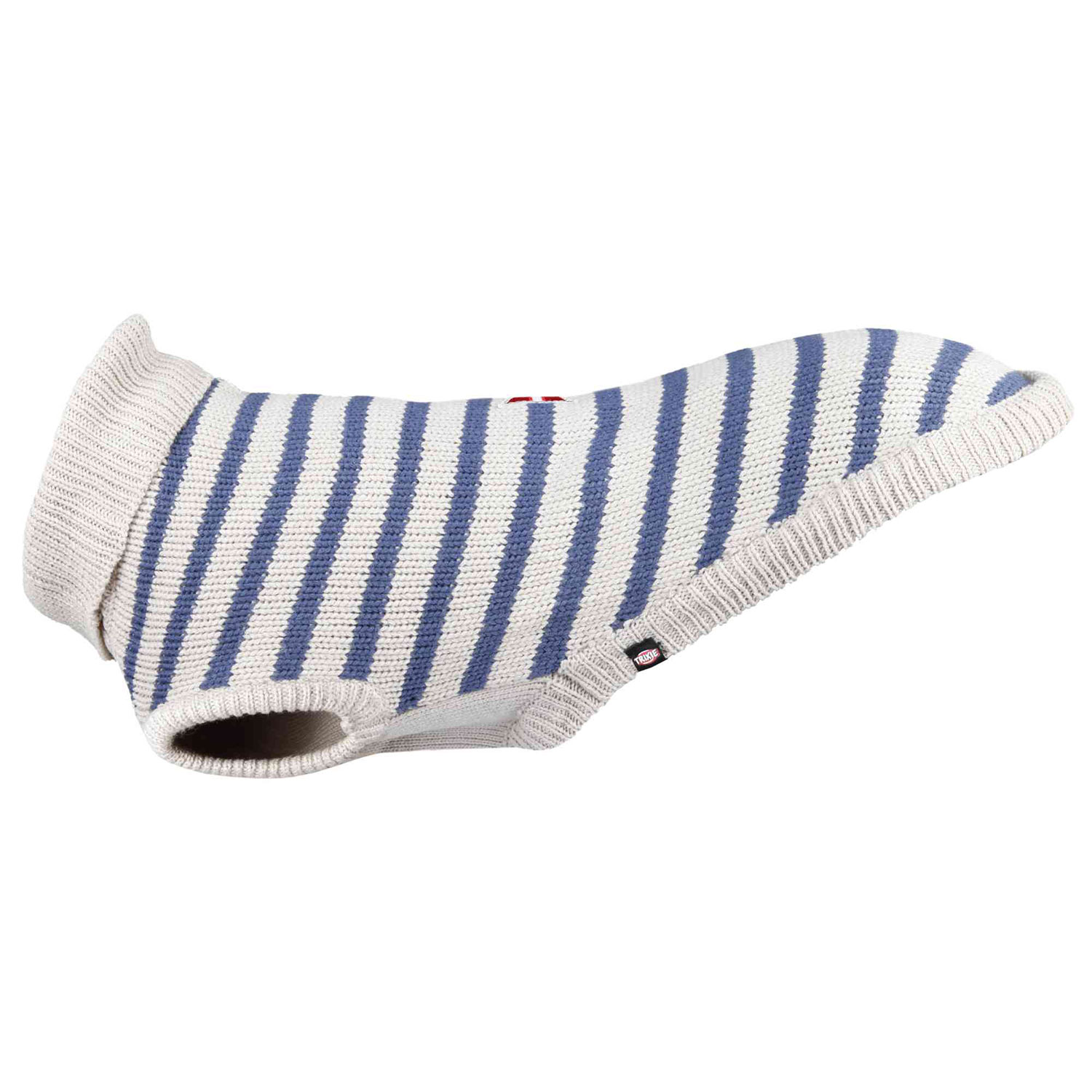 Jersey Milton, XXS, 24 cm, Gris-Azul