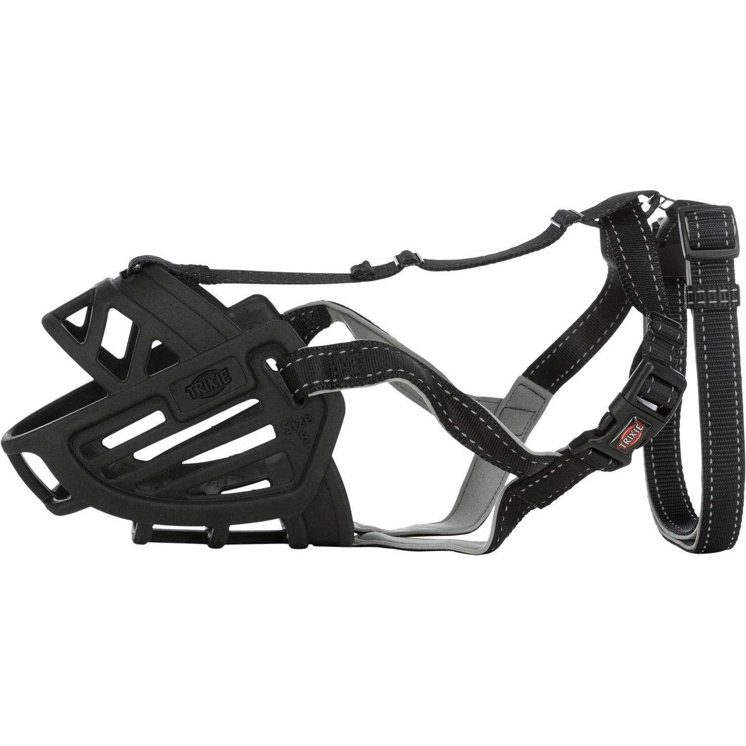 Bozal Flex, Silicona, S, Negro
