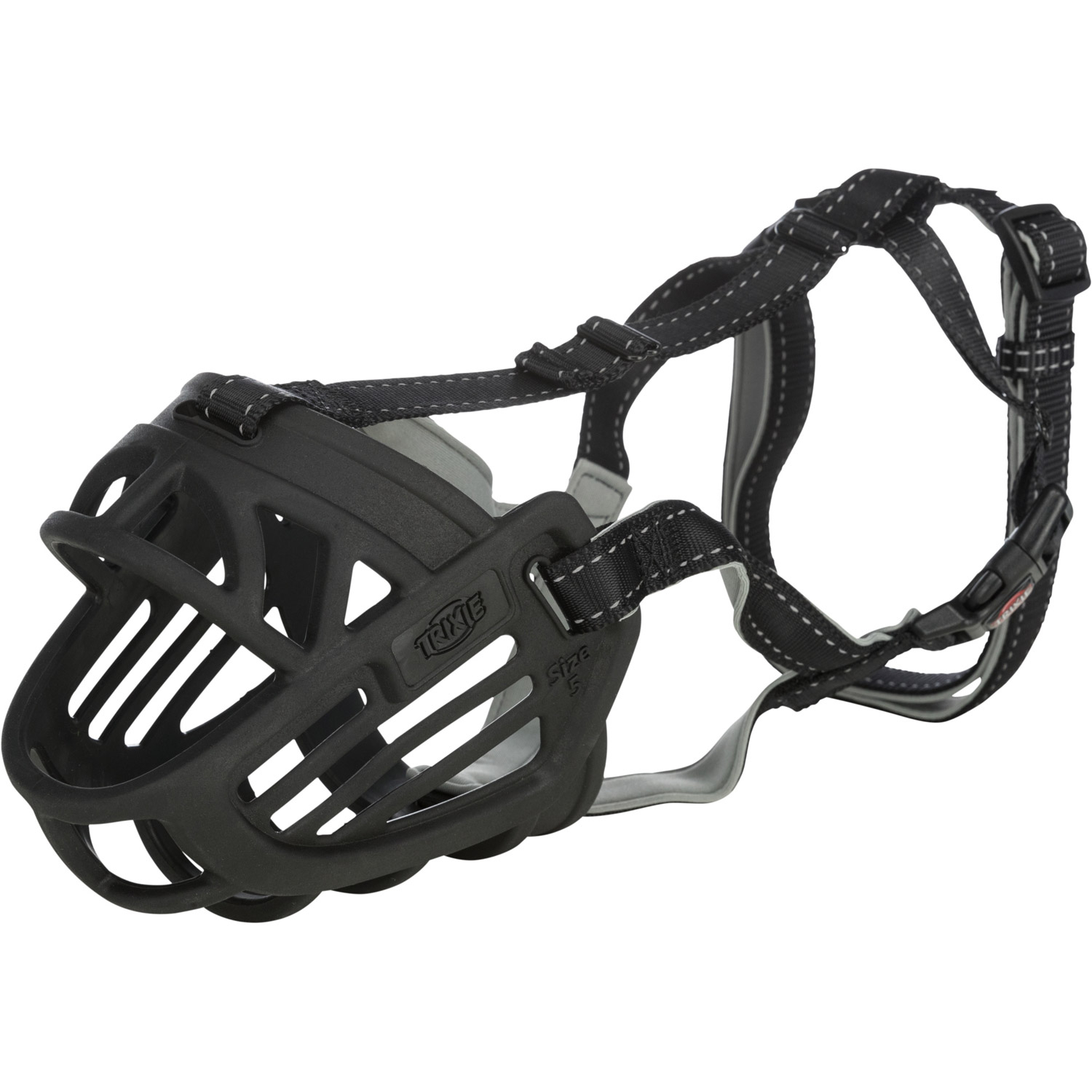 Bozal Flex, Silicona, S, Negro