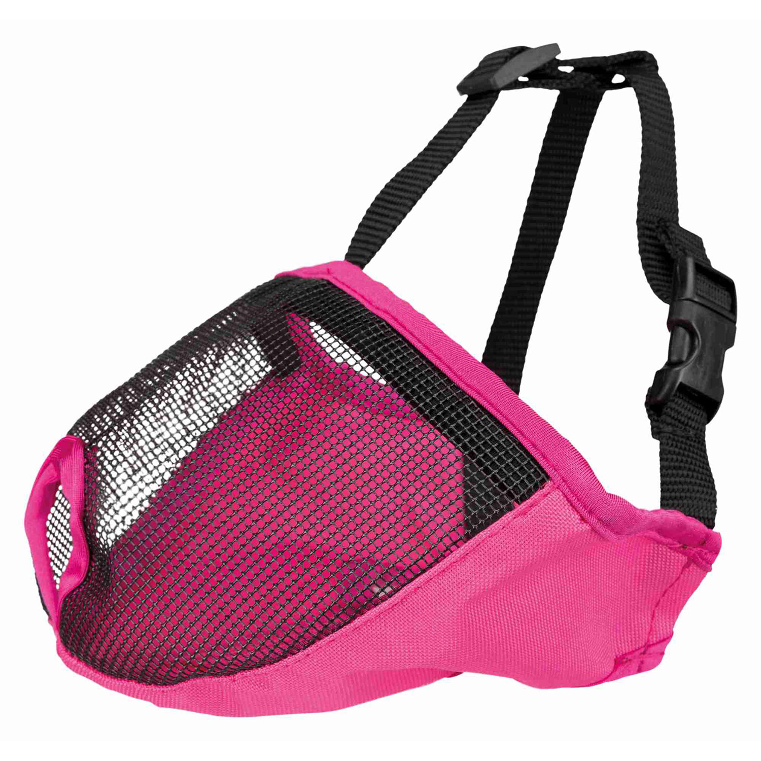 Bozal para Hocico Corto, Poliéster, S, 15 cm, Rosa
