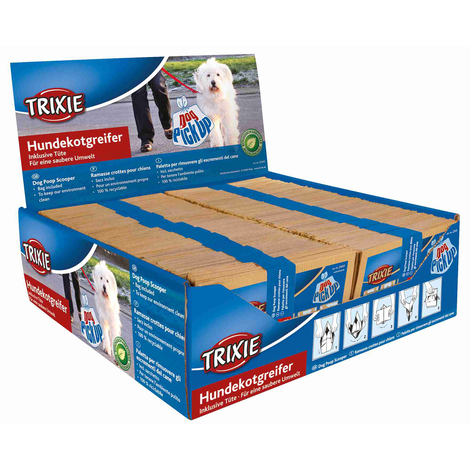 Set de Bolsas Basura de Papel, Paquete de 10 uds