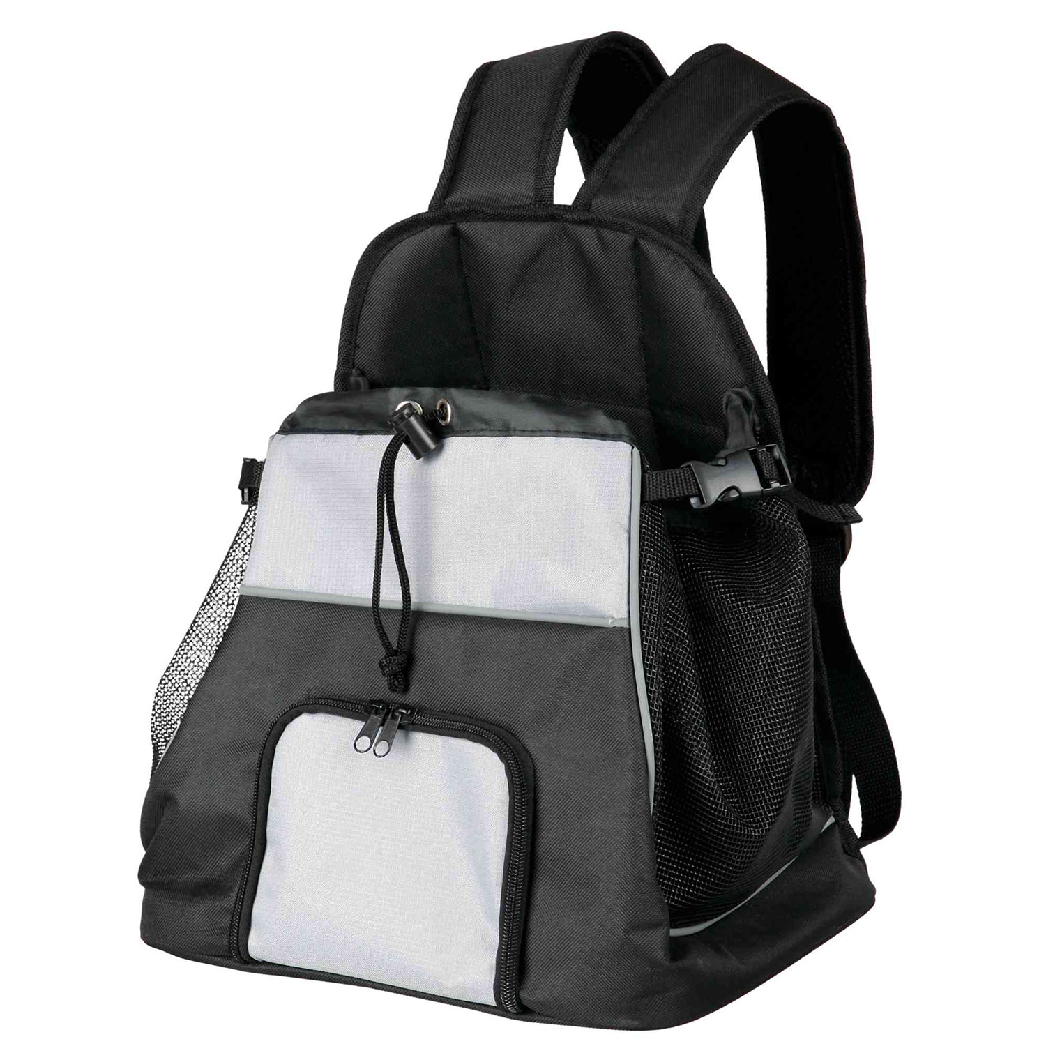 Mochila Frontal Tamino, 32 × 37 × 24 cm, Negro-Gris