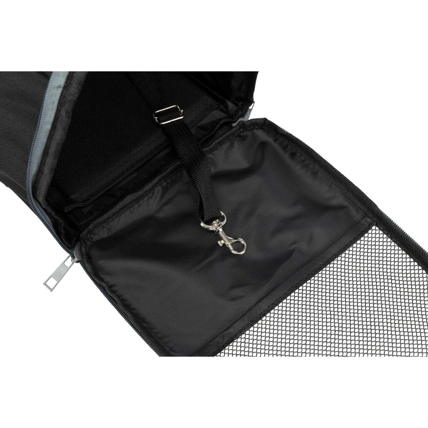 Mochila Connor, 42 × 29 × 21 cm, Negro/Gris