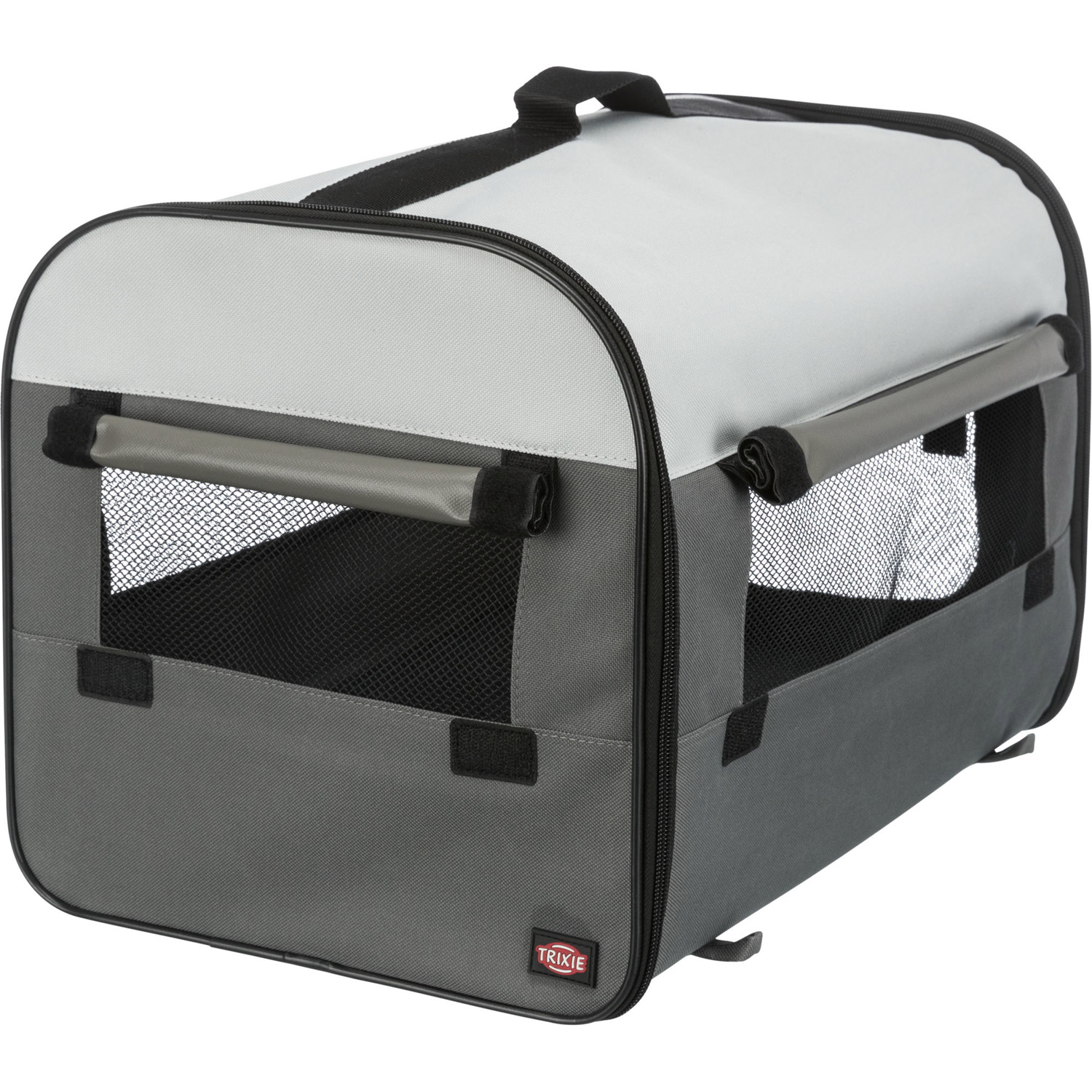 Caseta Desmontable 1, 32 x 32 x 47 cm, Gris oscuro-Gris claro
