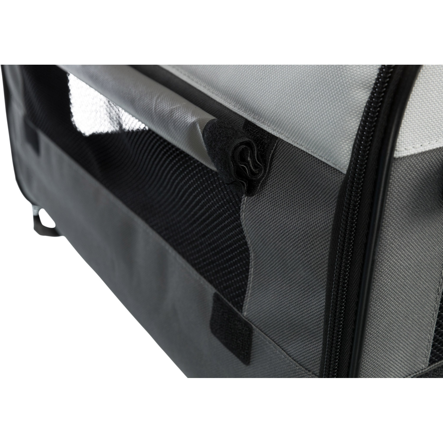 Caseta Desmontable 1, 32 x 32 x 47 cm, Gris oscuro-Gris claro