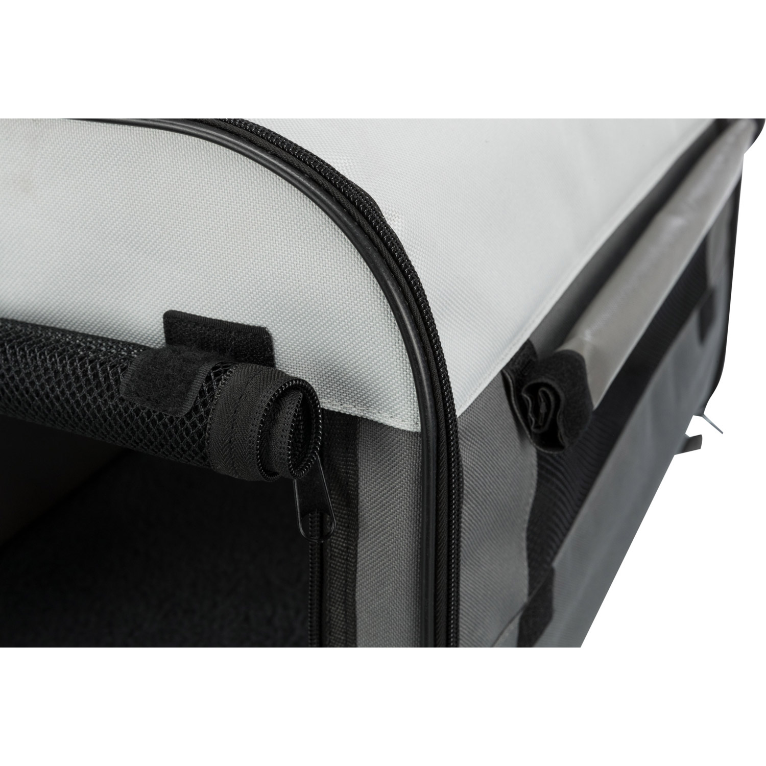 Caseta Desmontable 1, 32 x 32 x 47 cm, Gris oscuro-Gris claro