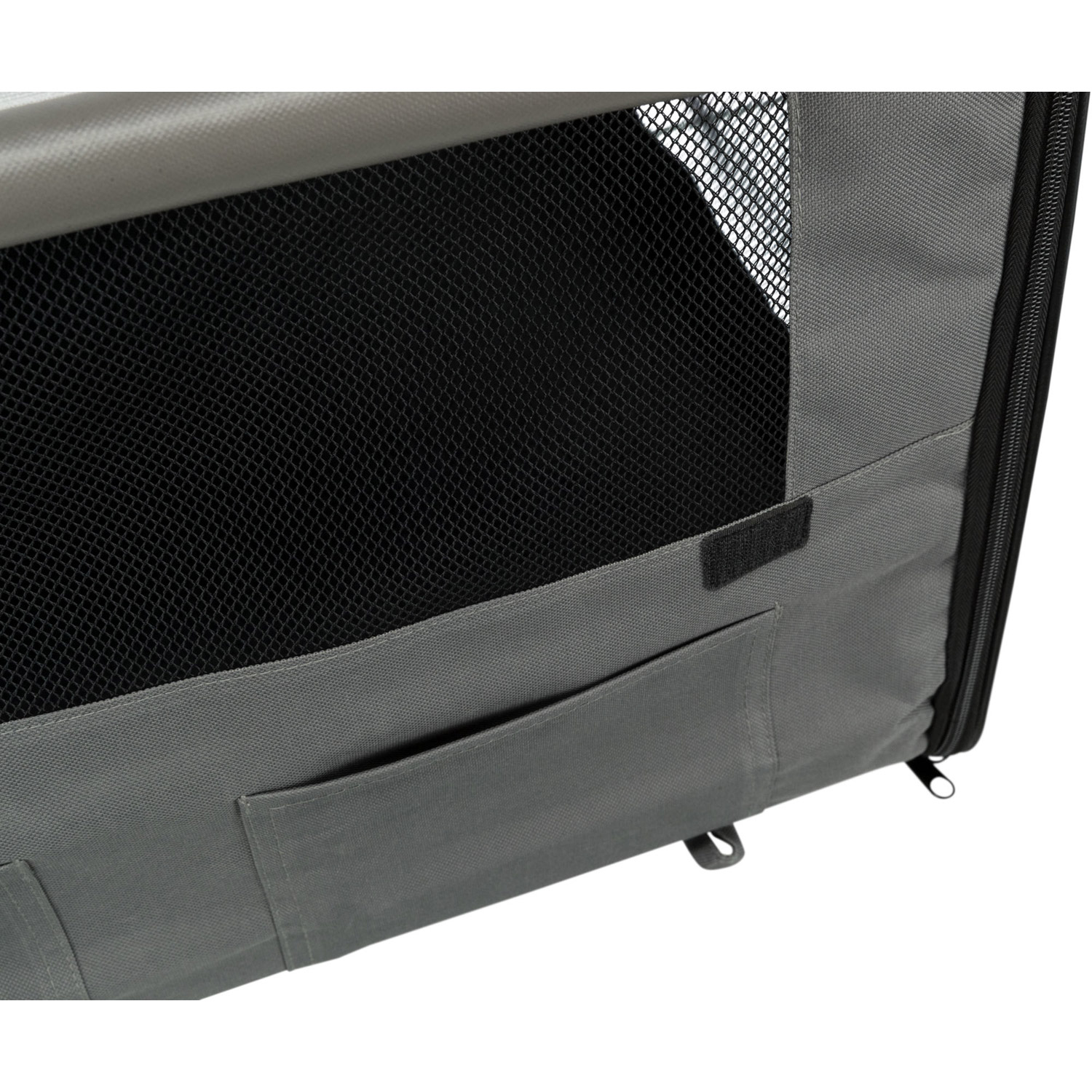 Caseta Desmontable 1, 32 x 32 x 47 cm, Gris oscuro-Gris claro