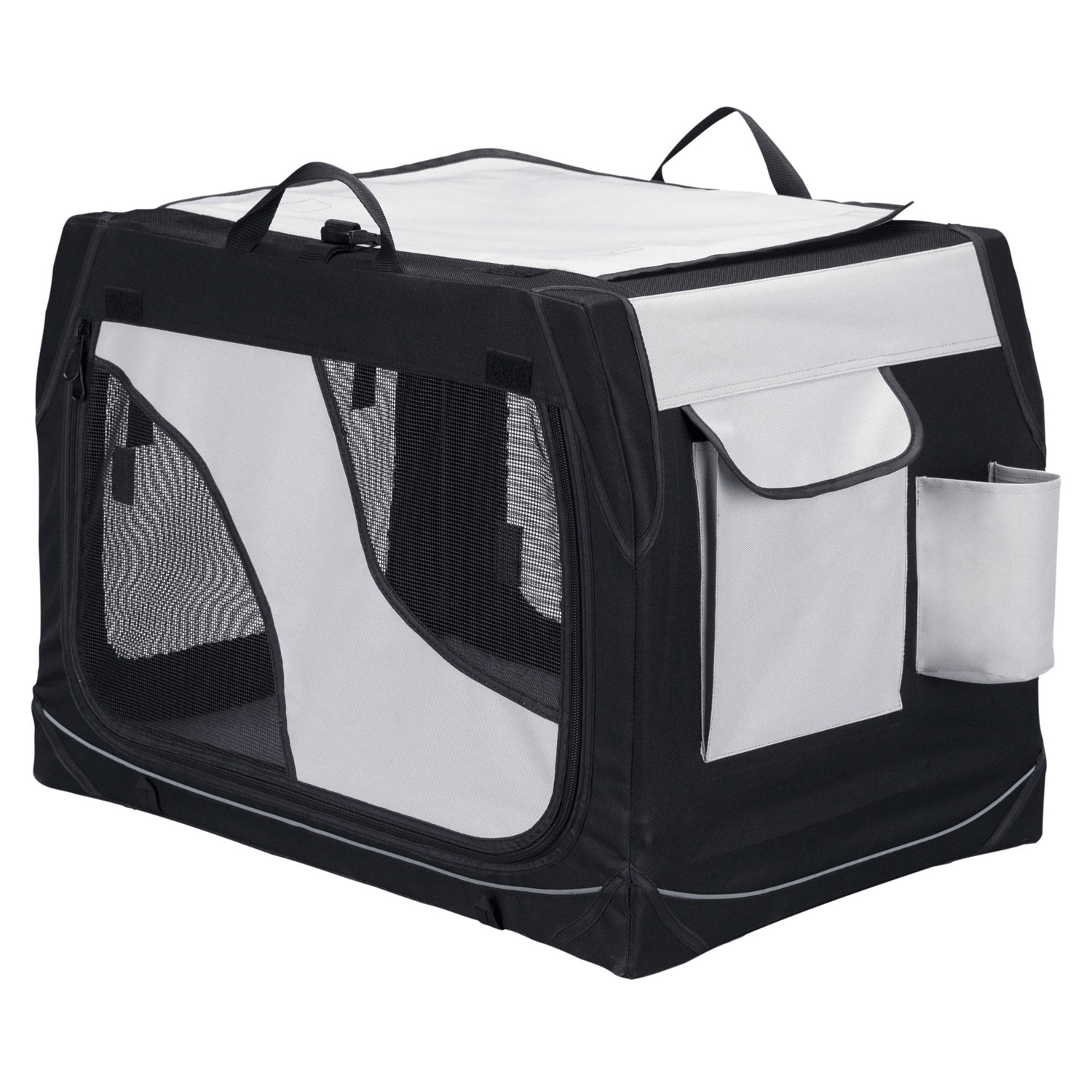 Jaula Nylon Plegable Coche, Vario, S, 61 x 43 x 46 cm