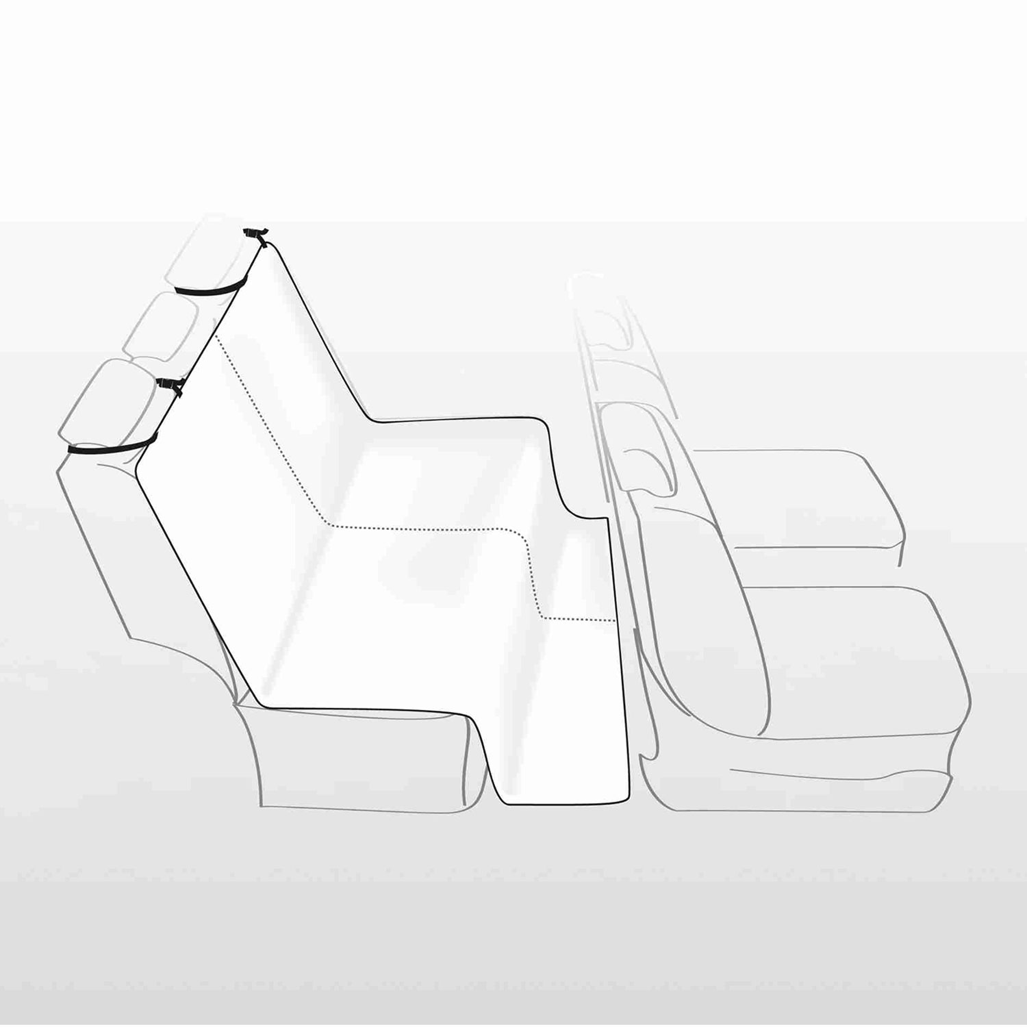 Funda Asiento Coche, 1.40 × 1.20 m, Beige