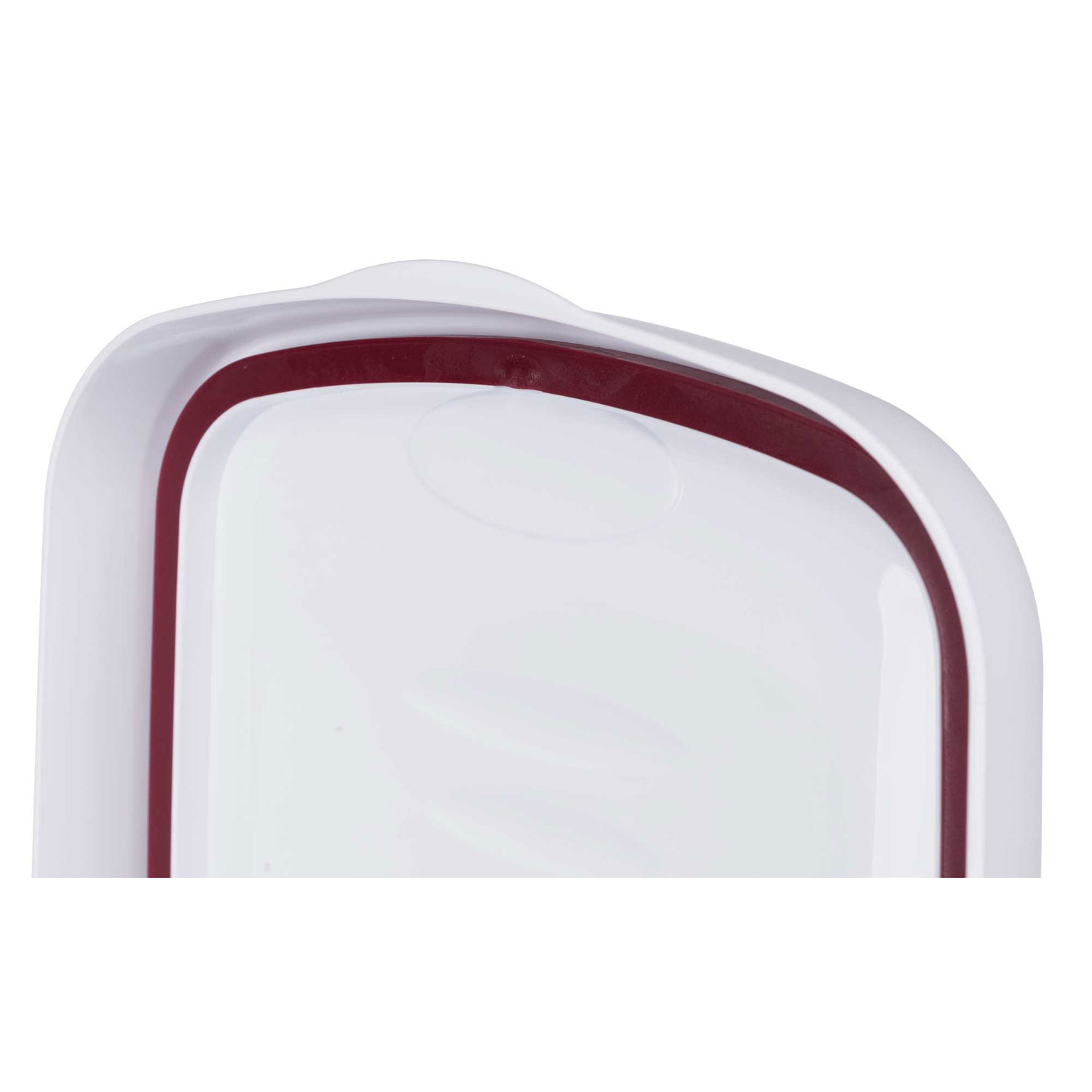 Barril para Alimento, 15l/22 × 41 × 33 cm, Transparente-Blanco