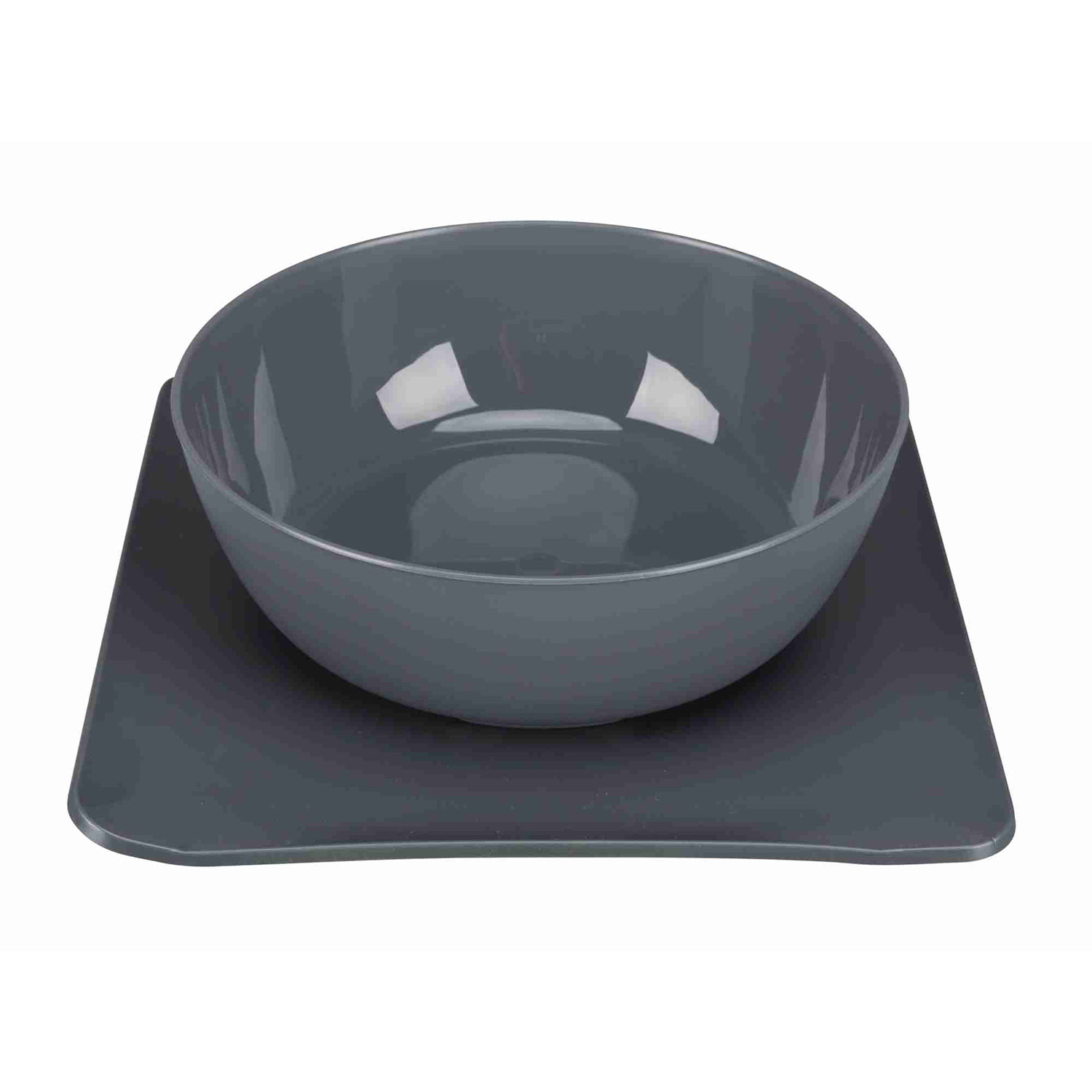 Comedero Antideslizante Yummynator, 1.400 ml/24 × 24 cm Gris-Gris