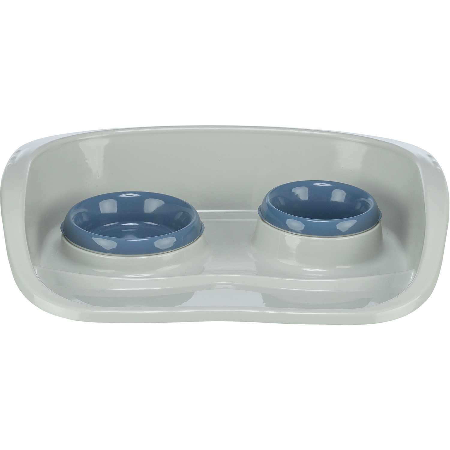 Set de Comedero, Plástico, 46 × 11 × 30 cm, 0.25l/0.3l