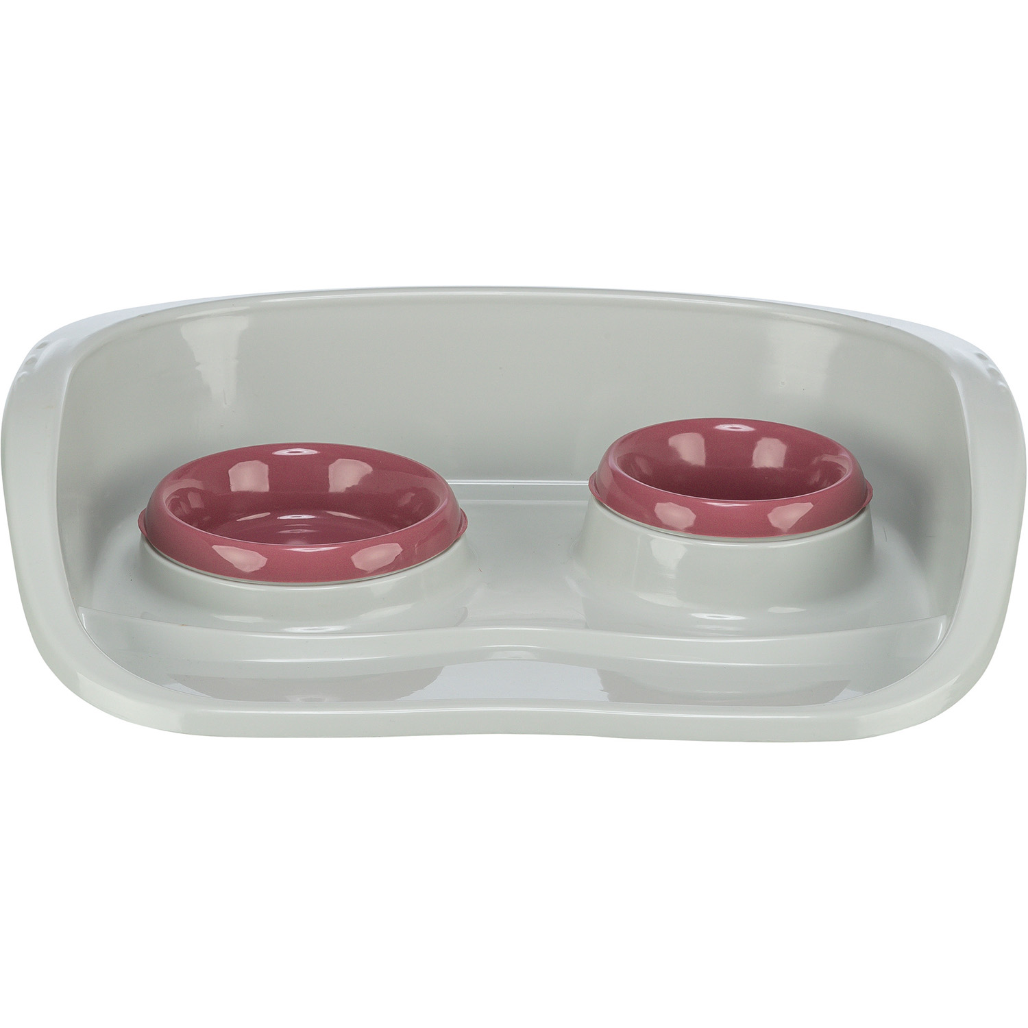 Set de Comedero, Plástico, 46 × 11 × 30 cm, 0.25l/0.3l