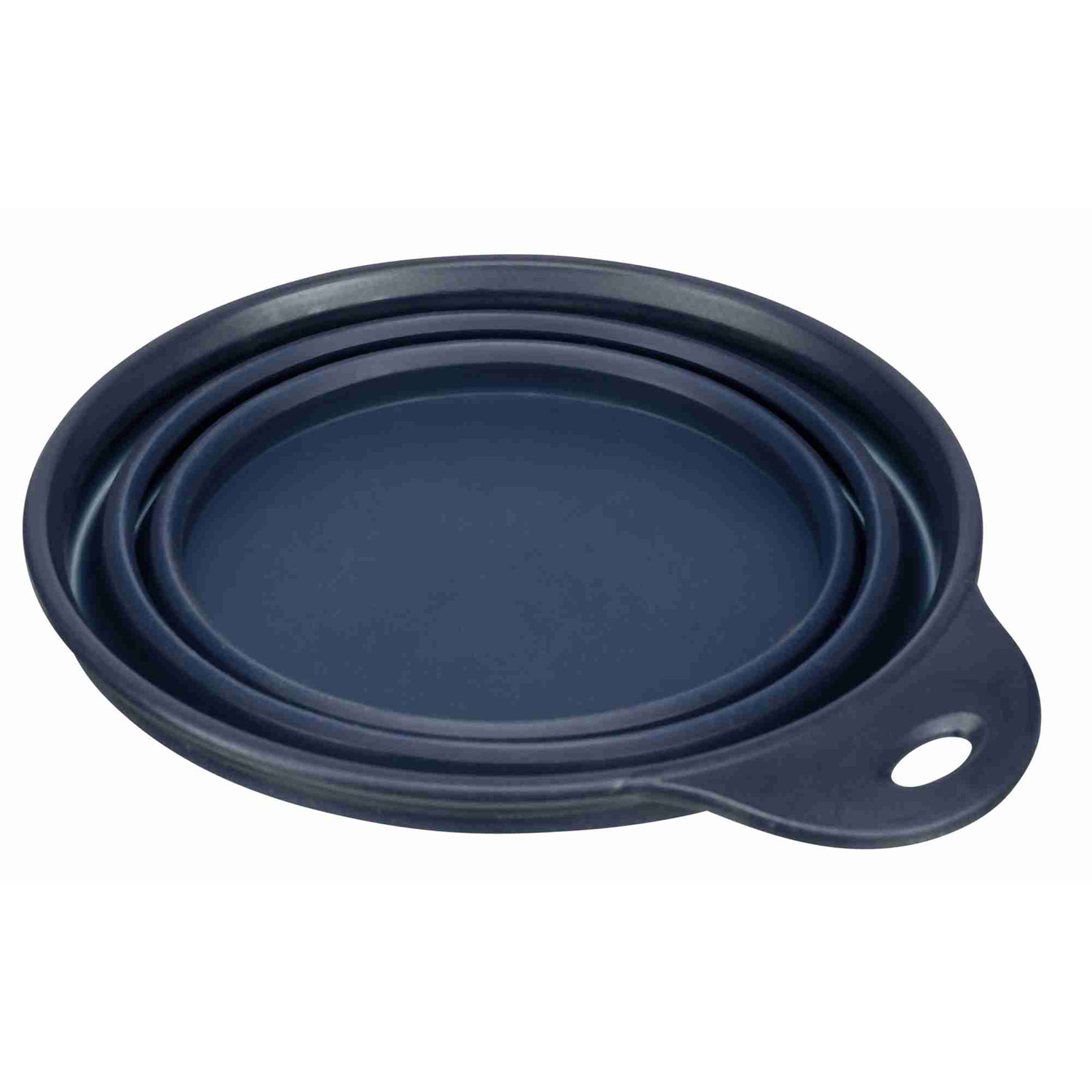 Comedero Viaje Borde Sólido, Silicona, 0.5l, ø14 cm