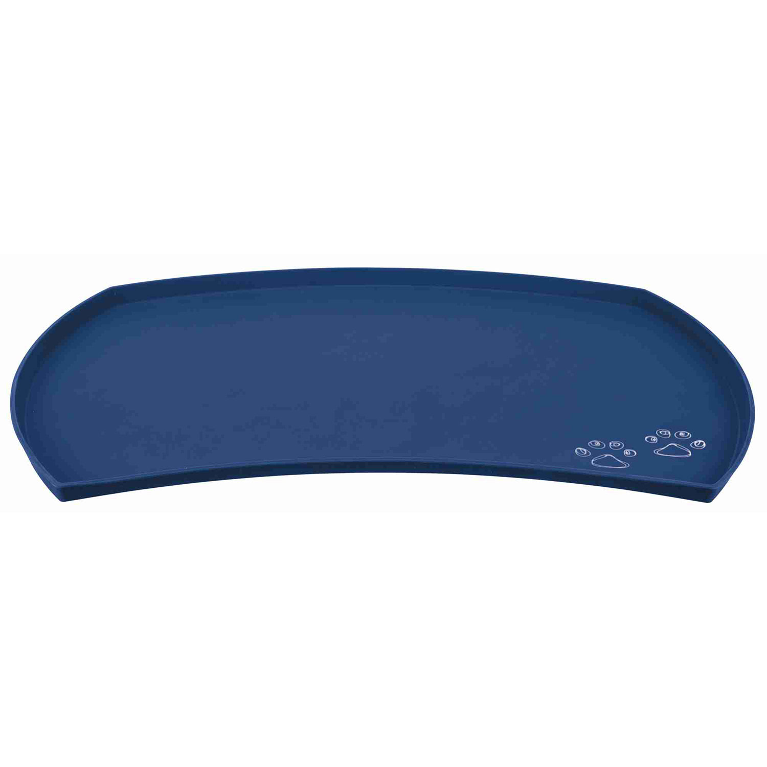 Salvamanteles, Silicona, 48 × 27 cm, Azul