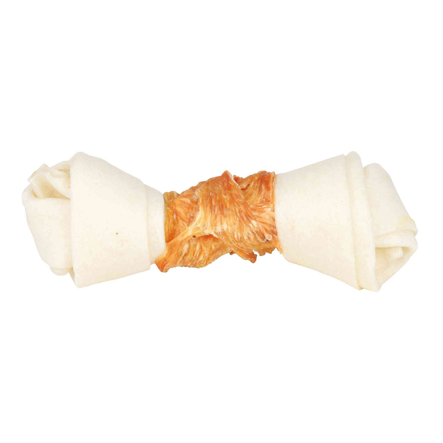 Hueso Anudado Denta Fun, Pollo, 70 g/15 cm