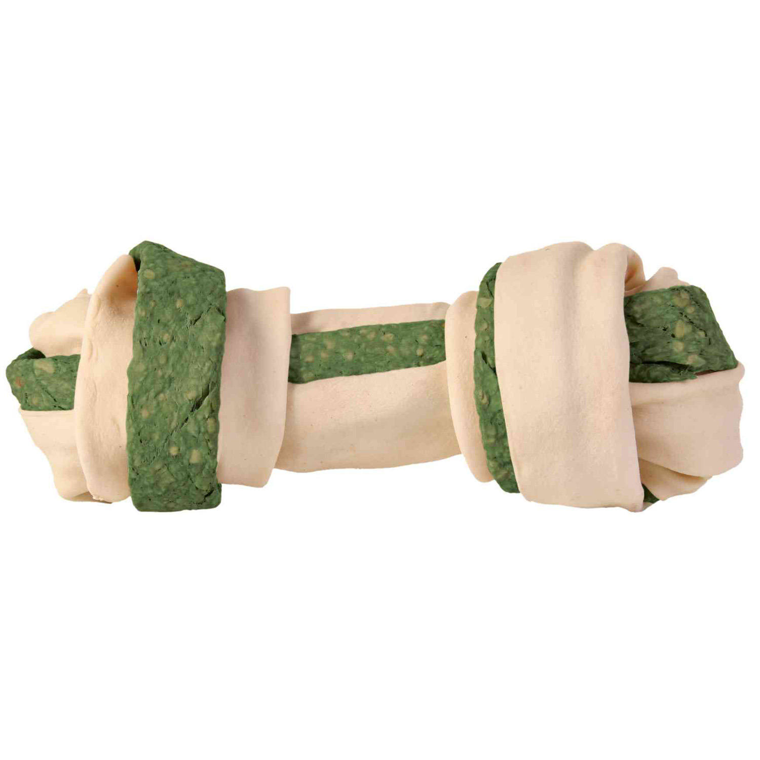 Hueso Anudado con Espirulina Denta Fun, Light, 110 g/16 cm