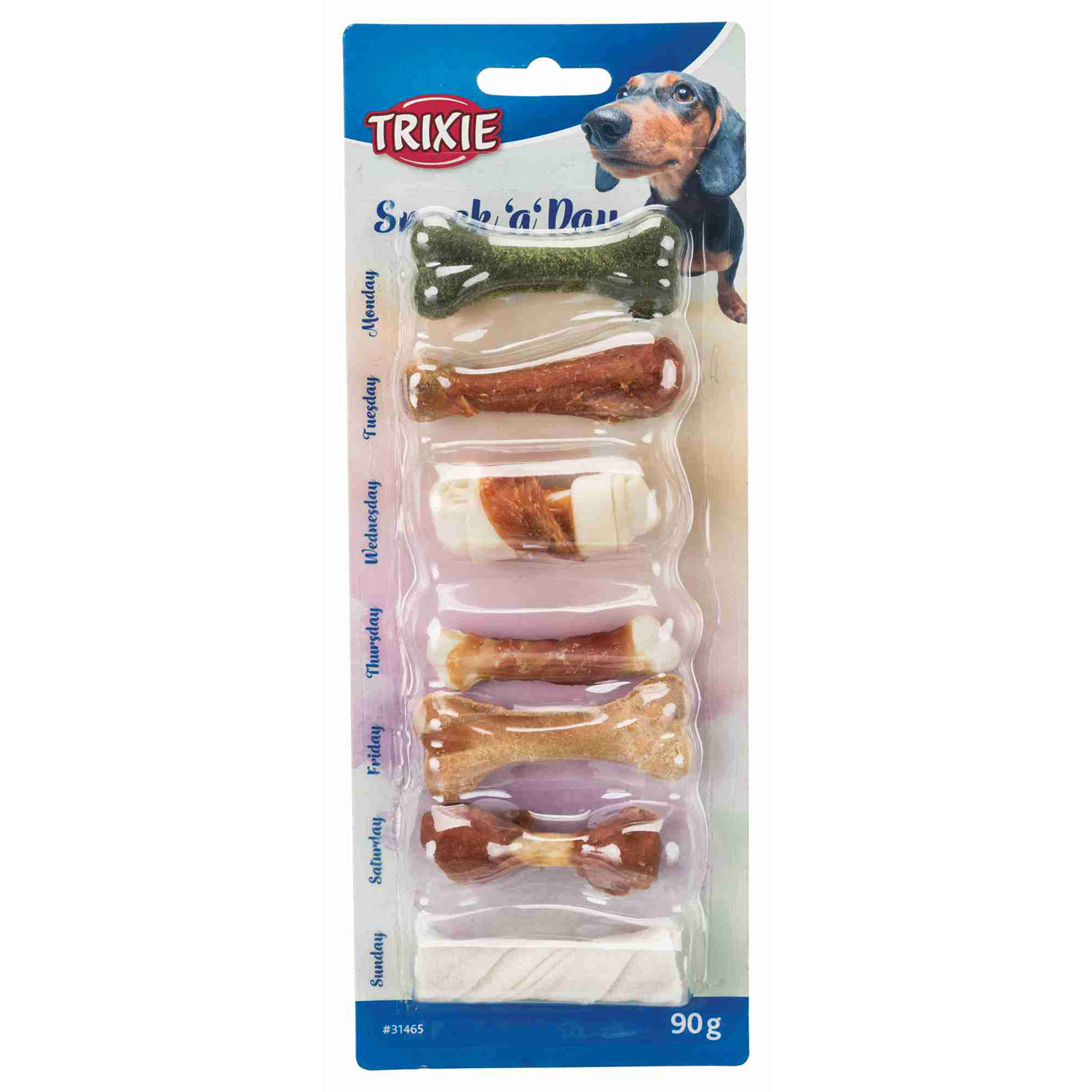 Ristra de Snacks por Día, 7 Uds./90 g