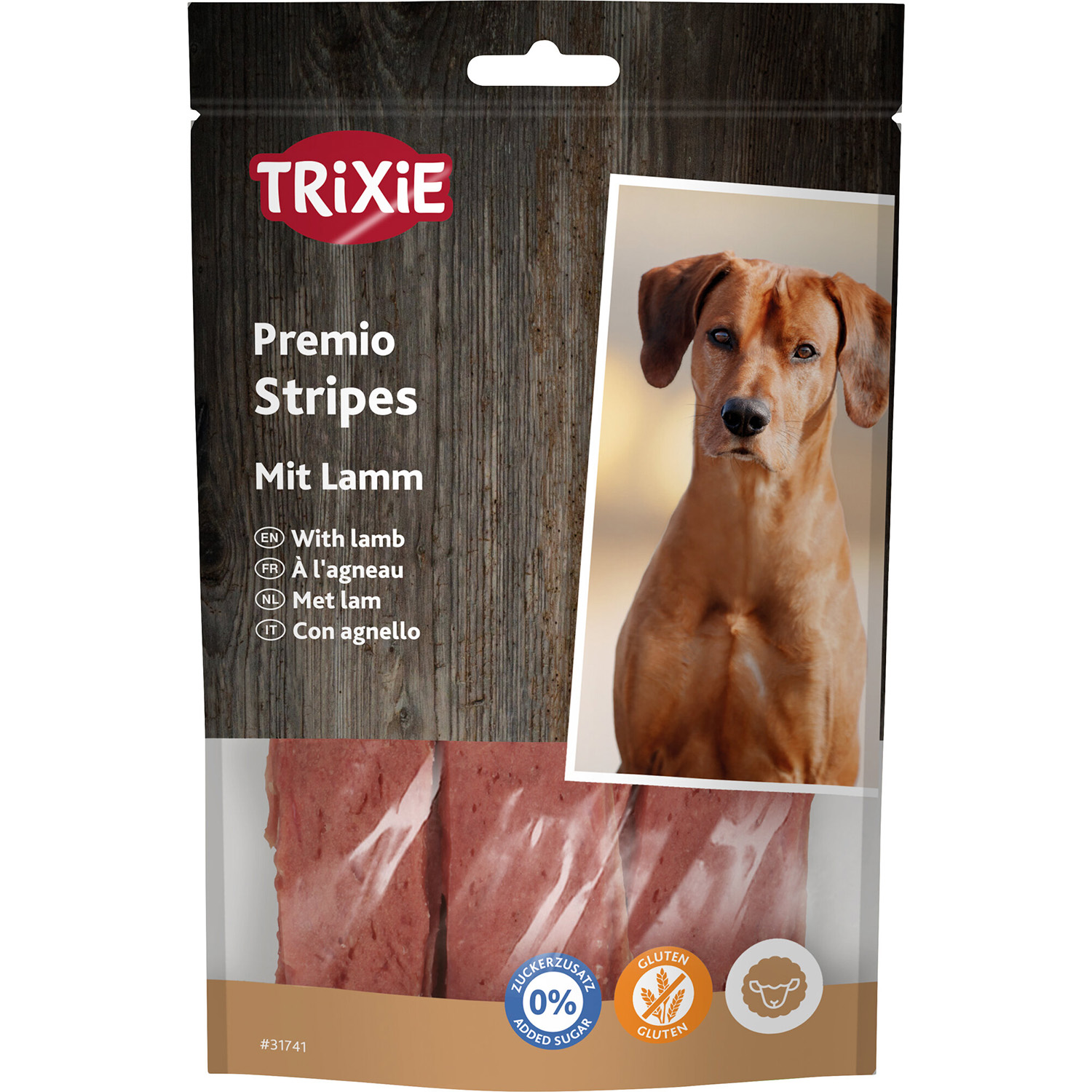 Snack PREMIO Lamb Stripes, 100 g