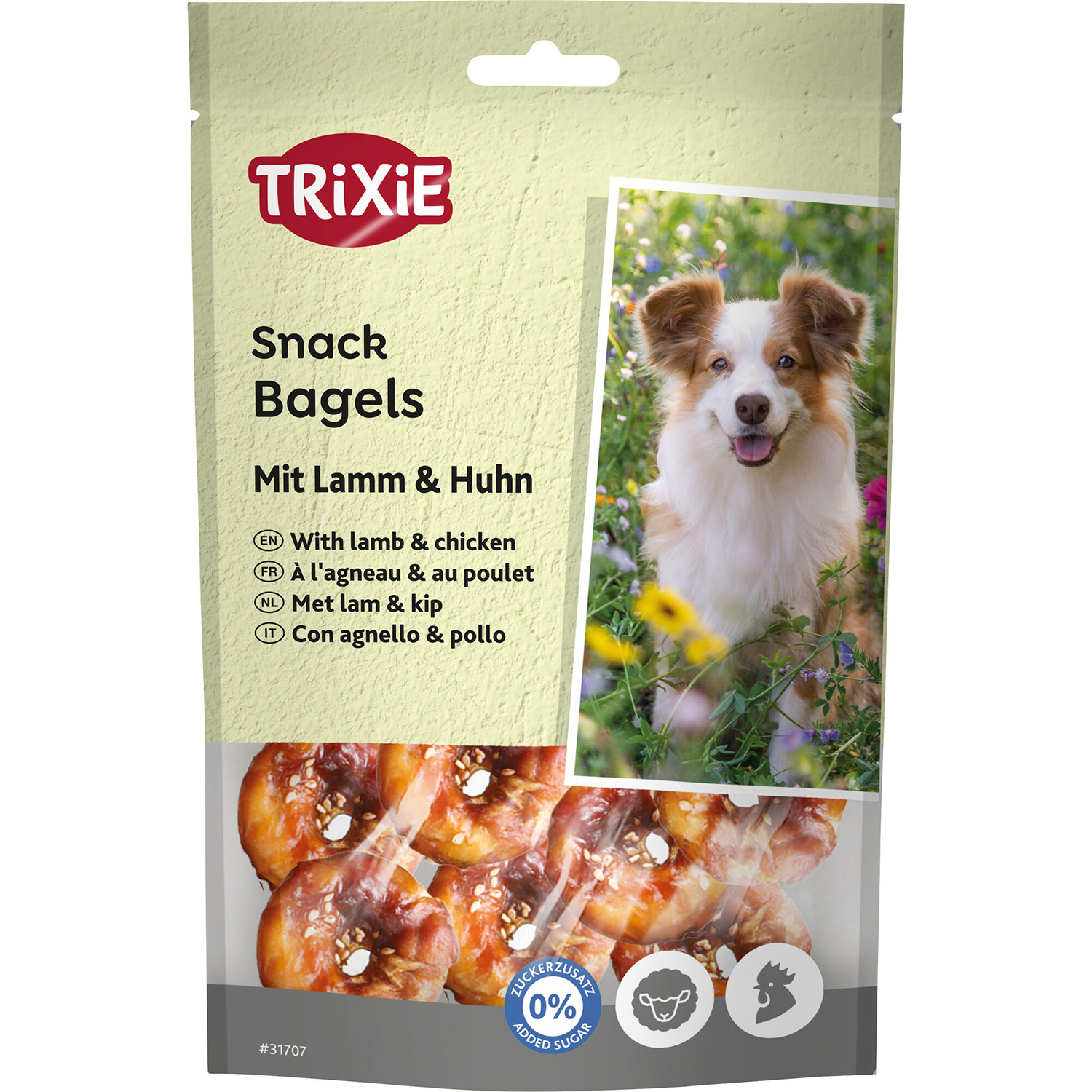 Snack PREMIO Lamb Chicken Bagels, 100 g